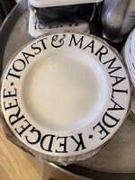 Emma, 8 1/2 Plate Black Toast