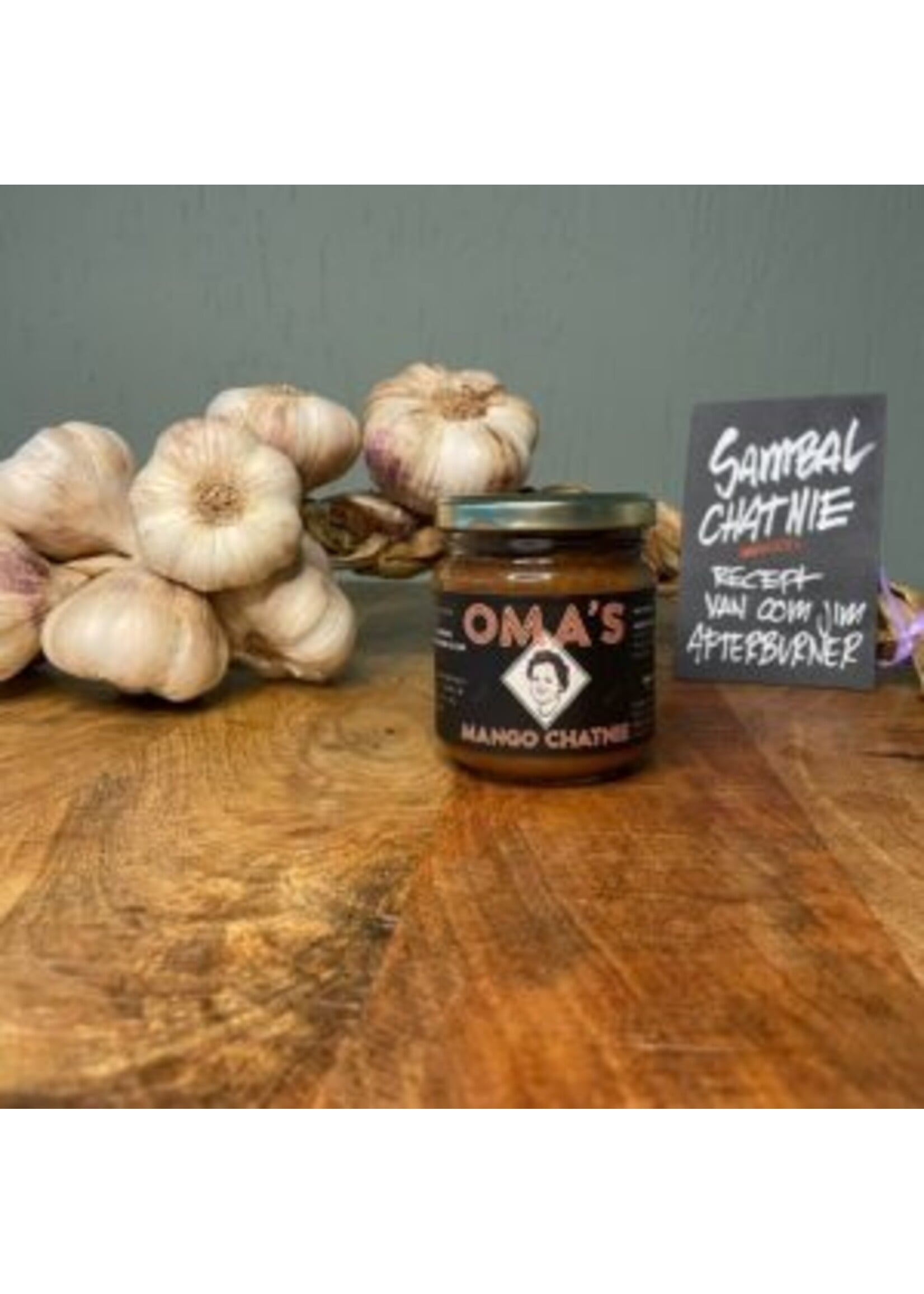 Sambal Mango Chatnie, kleine pot, 'uno's kitchen'