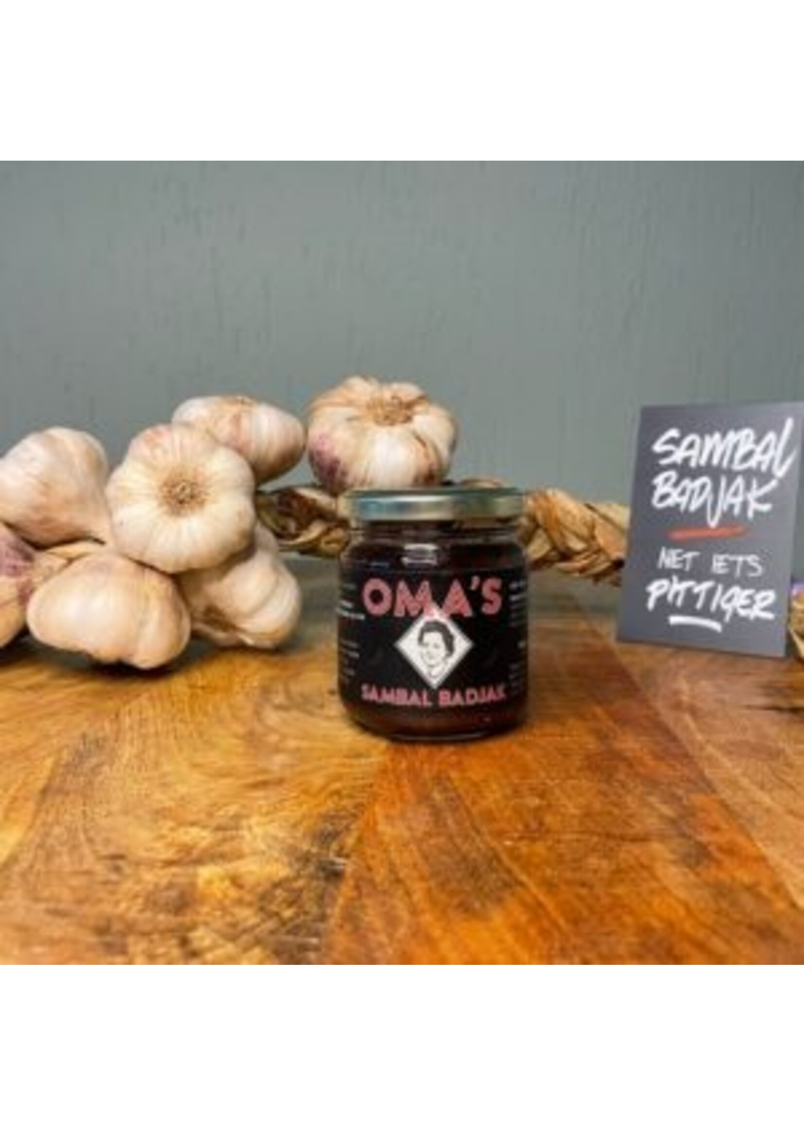 Sambal Badjak, kleine pot, 'uno's kitchen'