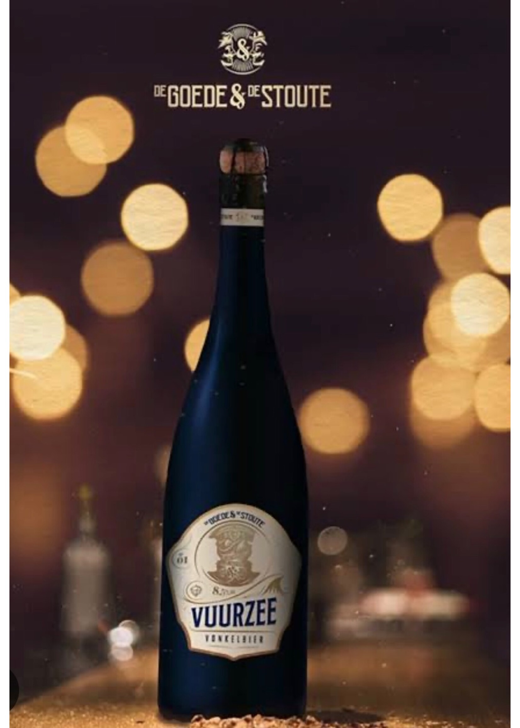 deStouteendeGoede Vuurzee, Voor de Bougondiër, sprankelende, bekroonde Brut Bier, speciaal voor jou!