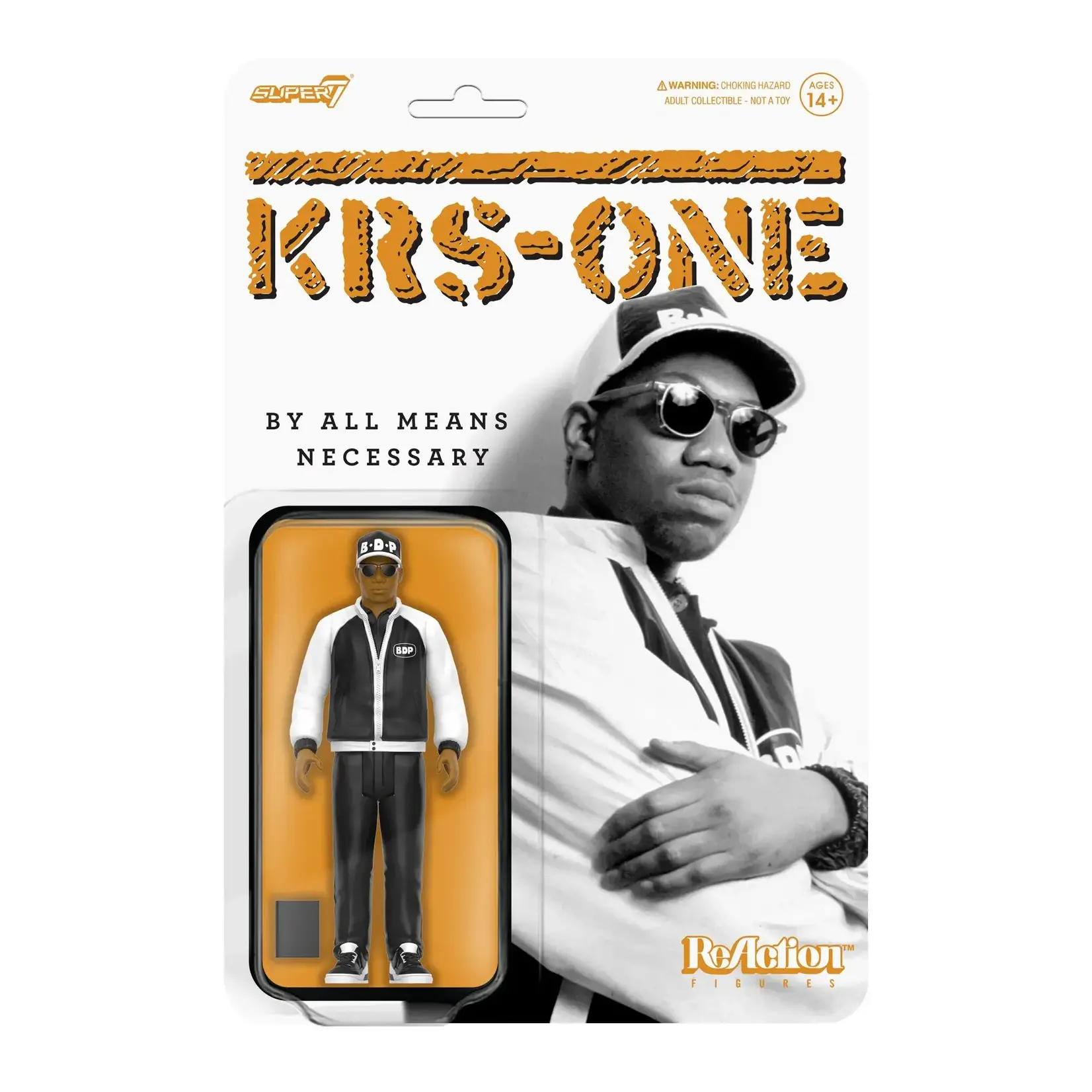 KRS-One ReAction Figure Wave 01 - KRS-One (By All Means Necessary BDP)