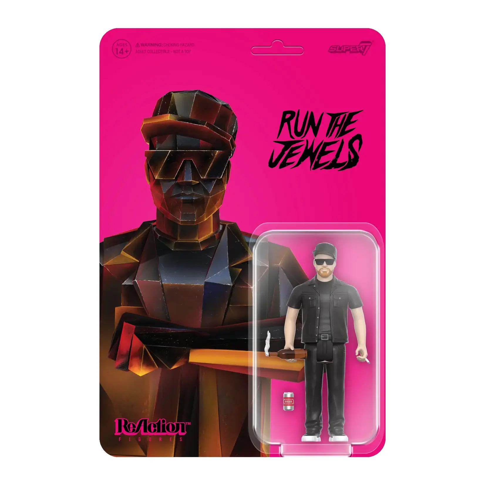 Run the Jewels ReAction Figures Wave 2 Set - Dangerous Killer Mike and El-P
