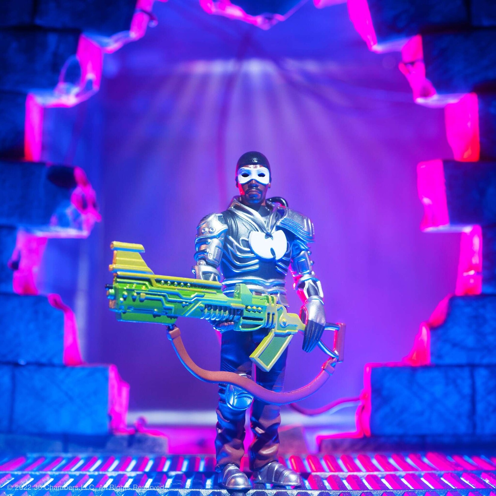 RZA ReAction Figure Bobby Digital Standard Cardback