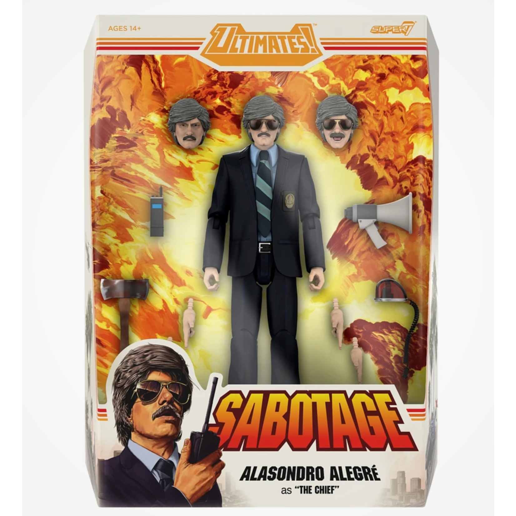 Beastie Boys Sabotage - Alasondro Alegré As “The Chief” - Ultimates! Action Figure