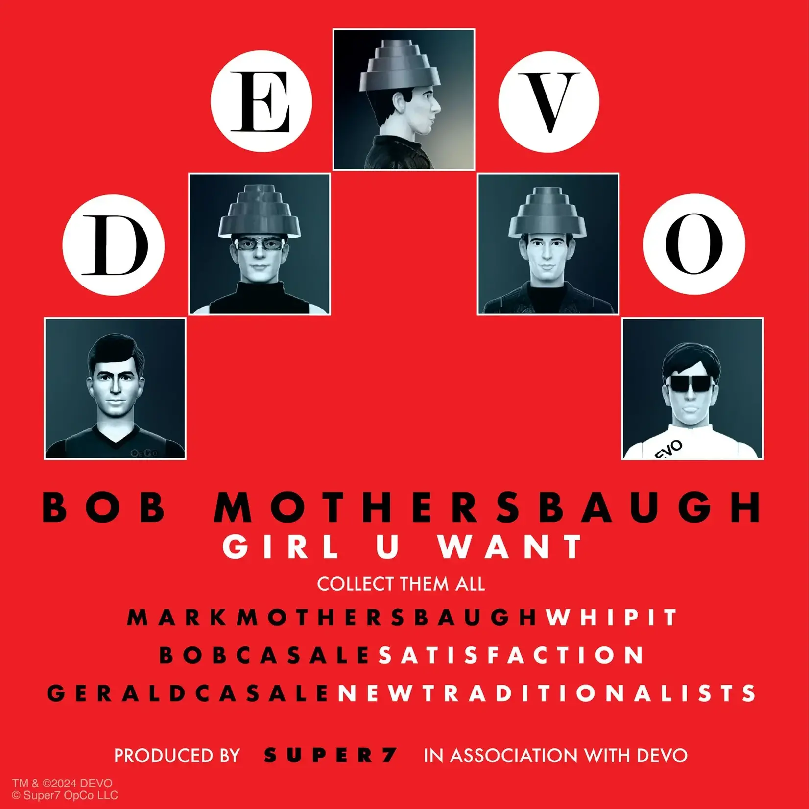 Devo ReAction Figure Wave 04 - Bob Mothersbaugh (The Girl U Want)