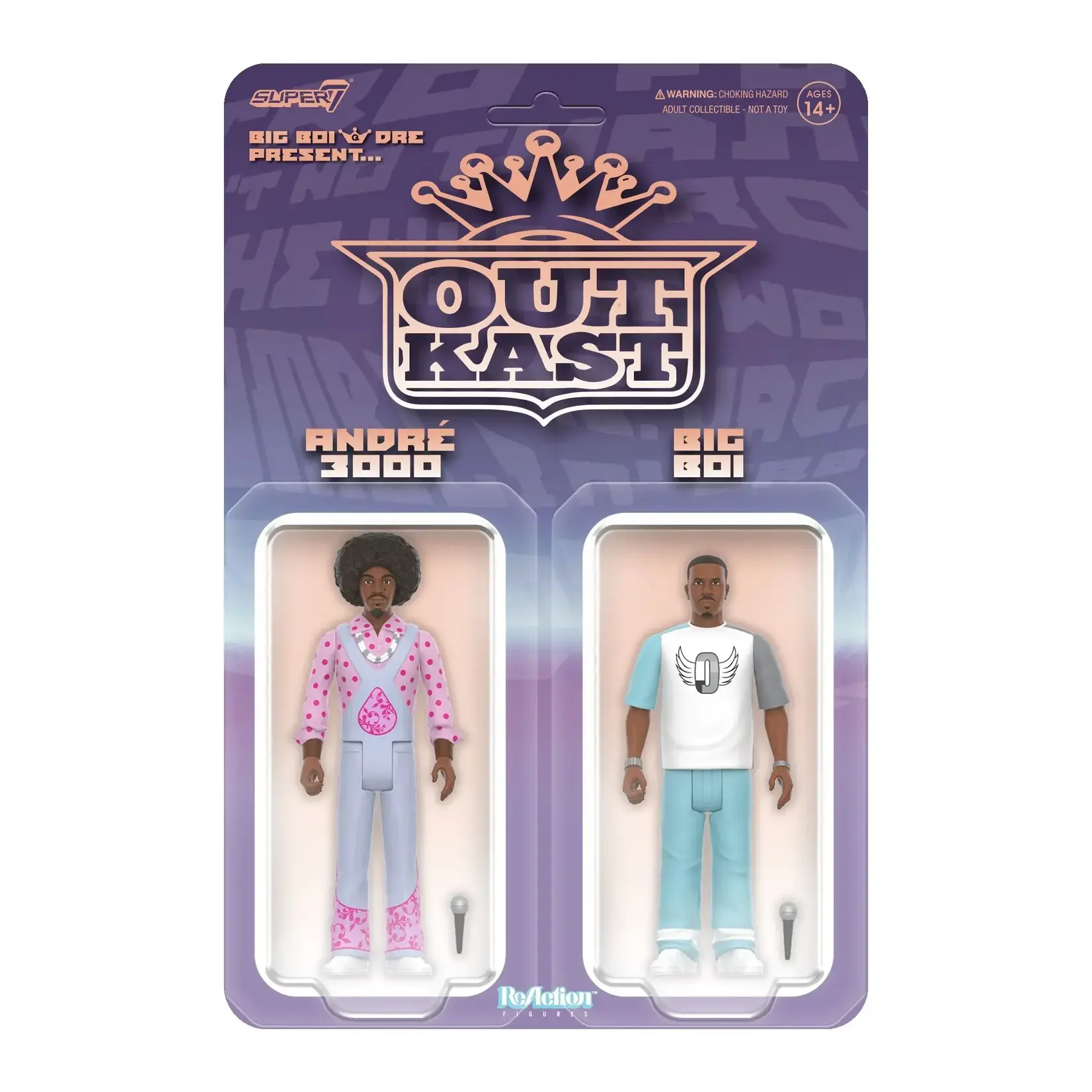 OutKast ReAction Figures Wave 03 - OutKast (Big Boi & Dre Present)