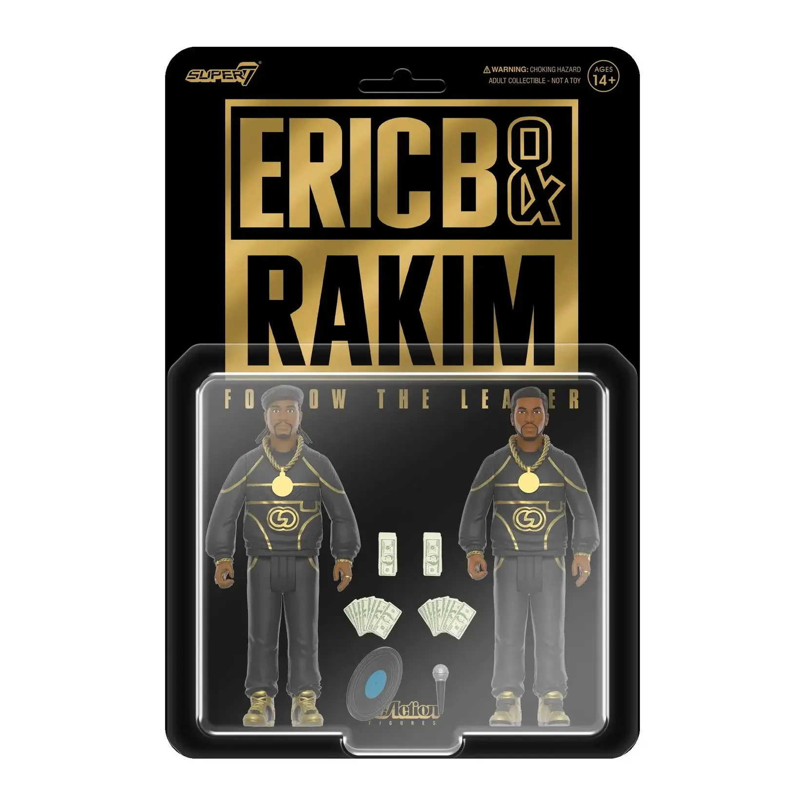 Eric B. & Rakim ReAction Figures Wave 02 - Eric B. & Rakim (Follow the Leader)