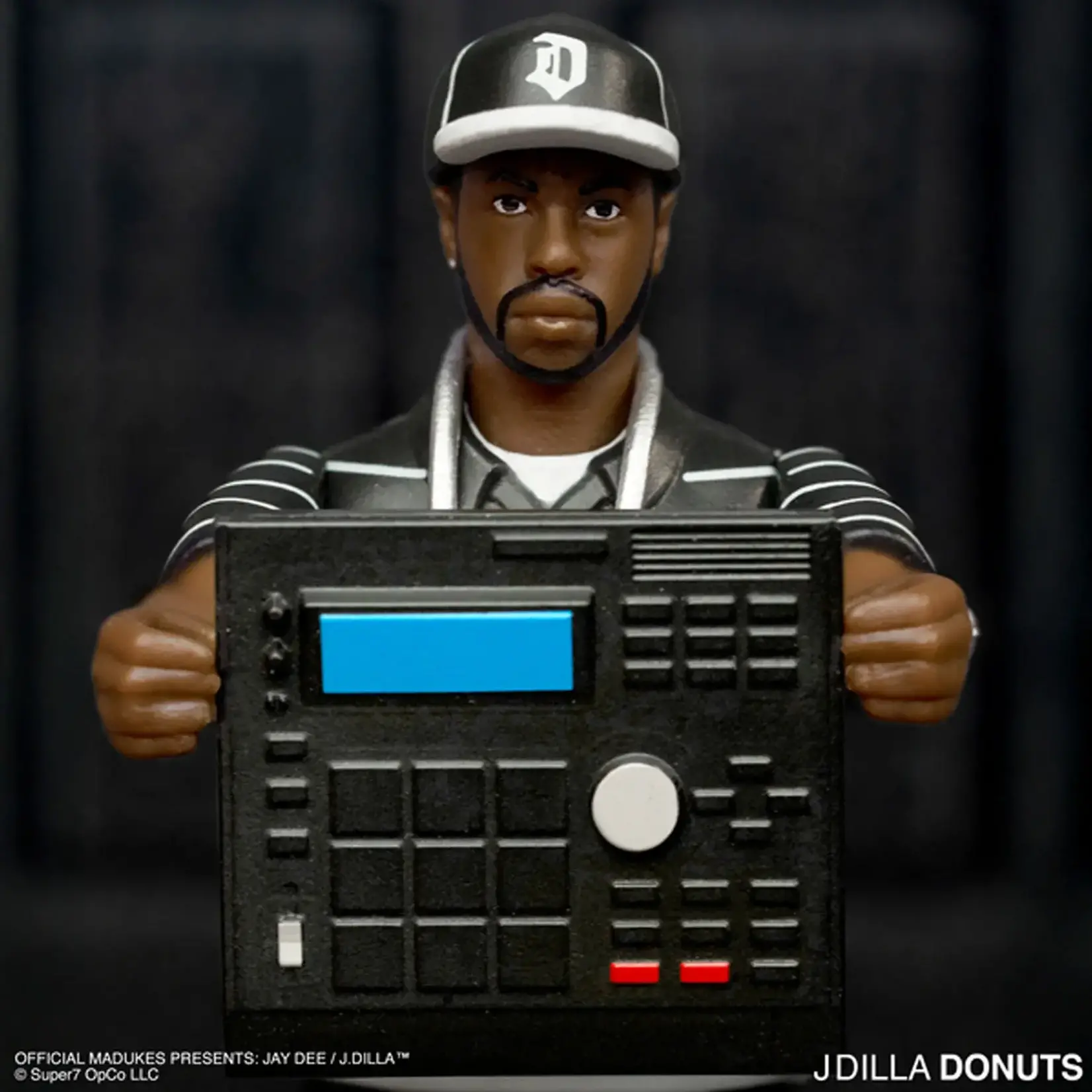 J Dilla ReAction Figures Wave 1 J Dilla (Donuts - Smile Album Cover)