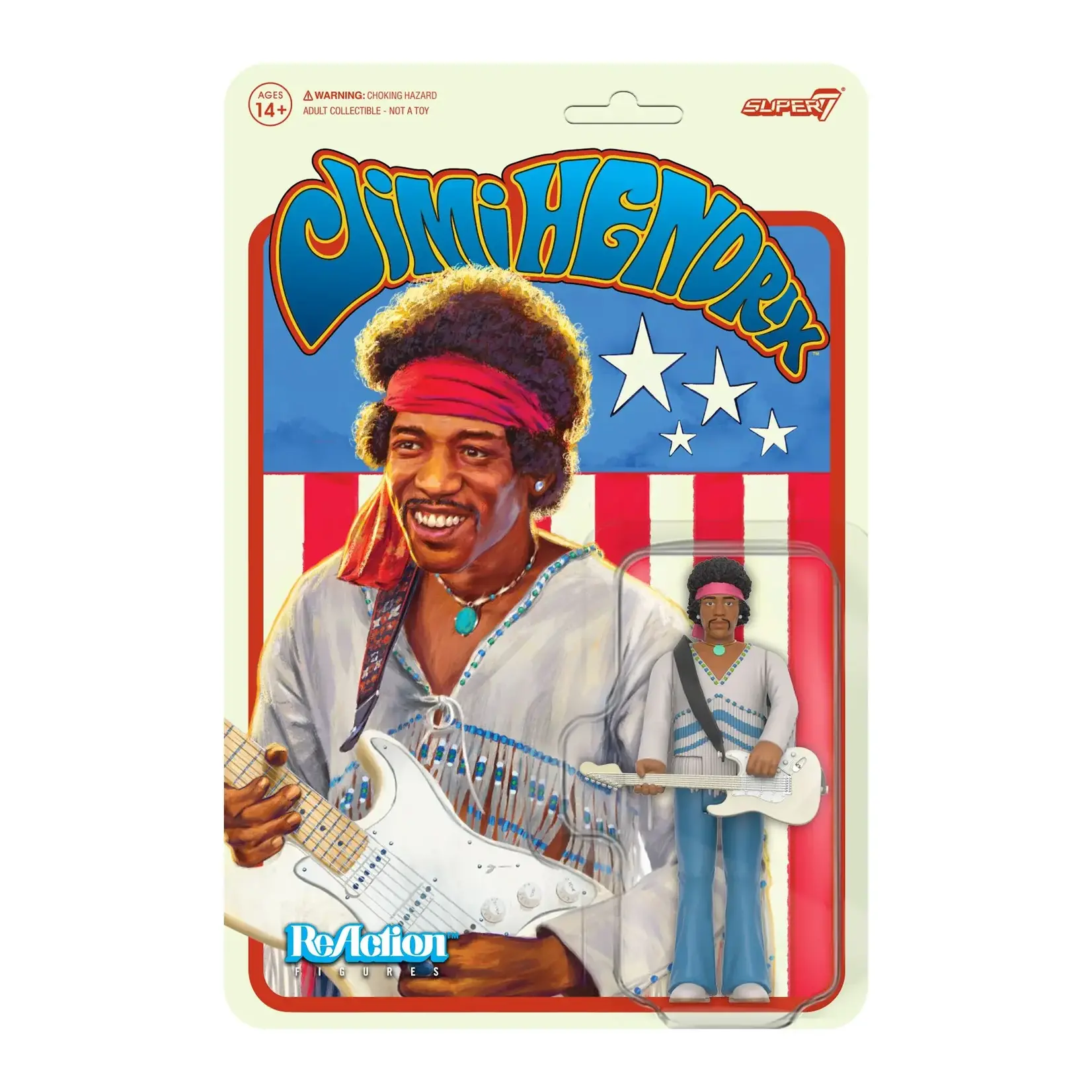 Jimi Hendrix ReAction Figure - Jimi Hendrix (Festival)