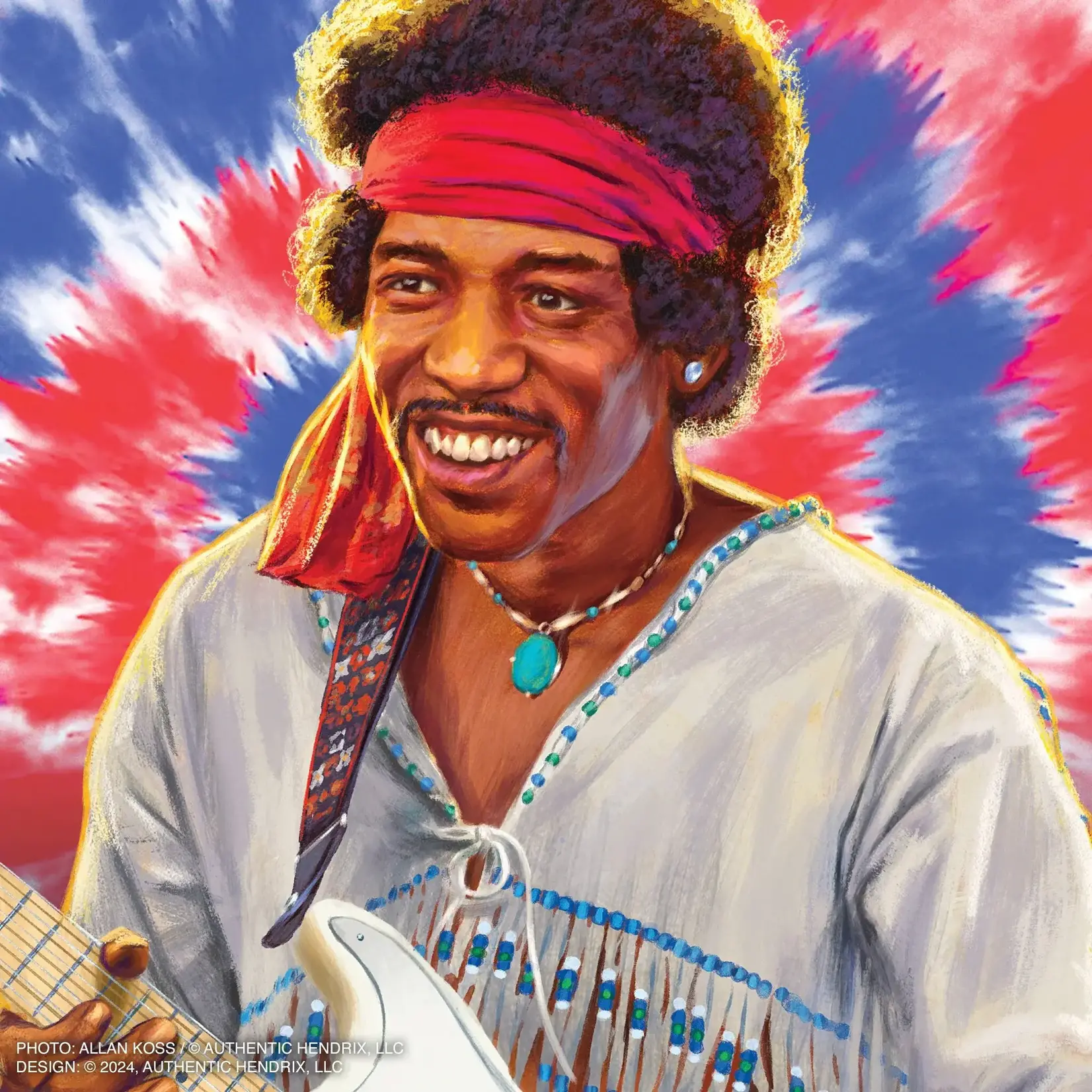 Jimi Hendrix ReAction Figure - Jimi Hendrix (Festival)