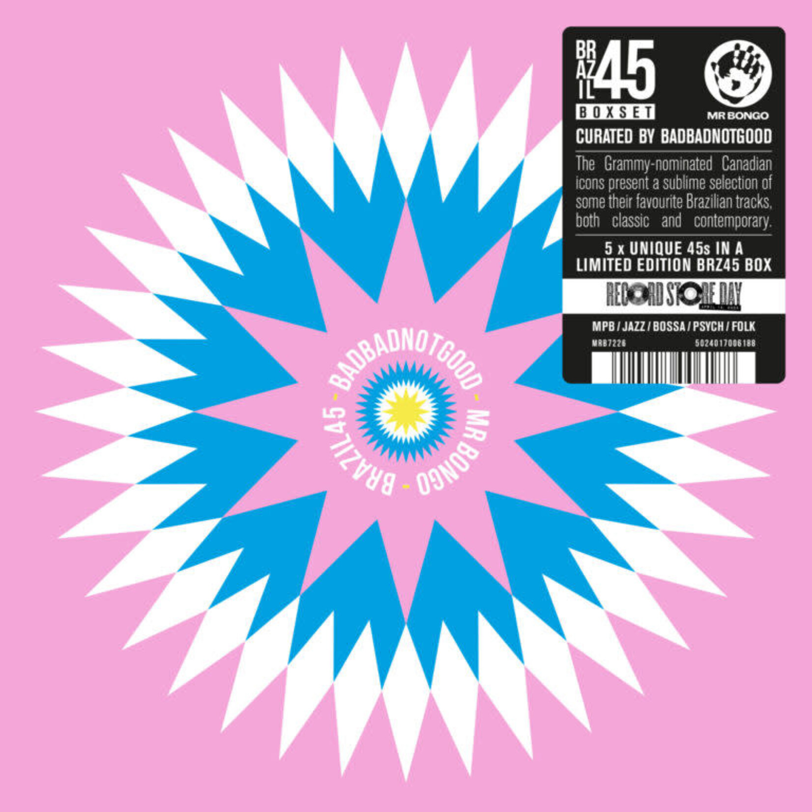 Badbadnotgood 7inch - Brazil 45 Boxset Vol.6 - RSD2025