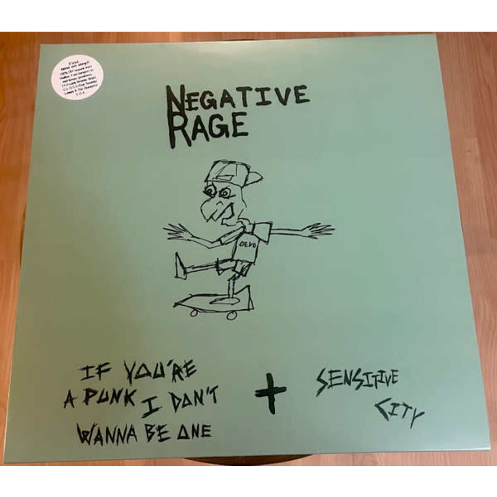 Negative Rage – If You’re A Punk, I Don’t Wanna Be One & Sensitive City