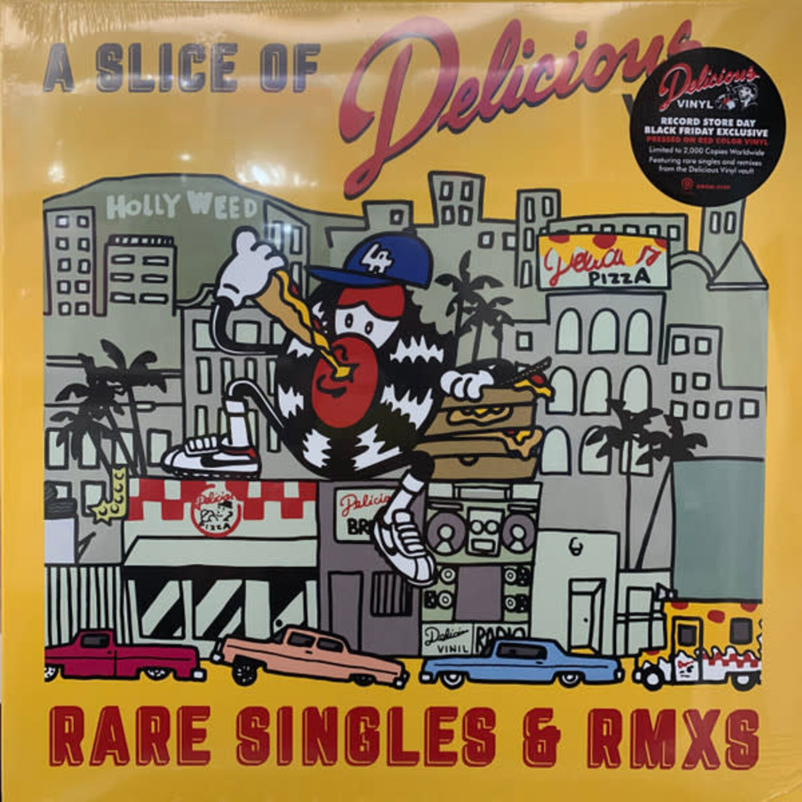 Various – A Slice of Delicious Vinyl (Rare Singles & RMXS)