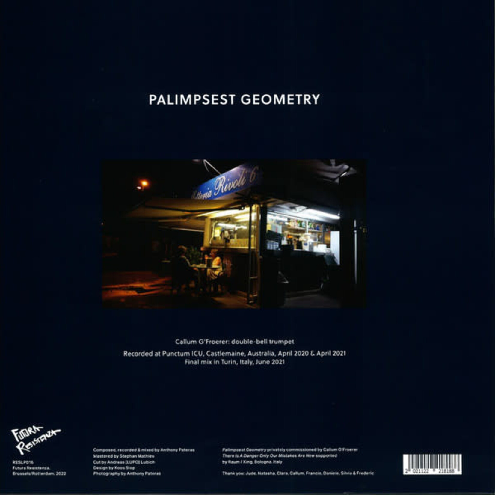 Anthony Pateras – Two Solos