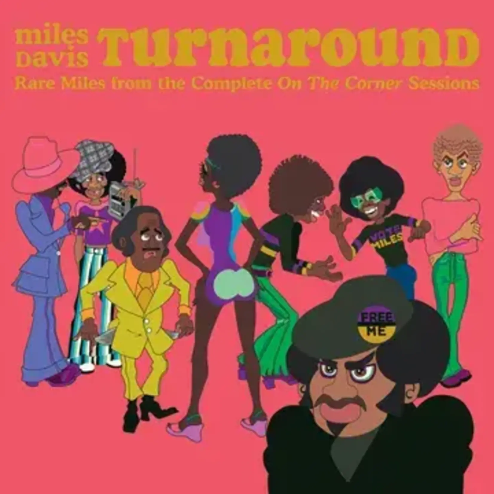 Miles Davis - Turnaround: Unreleased Rare Vinyl from On The Corner -Coloured-