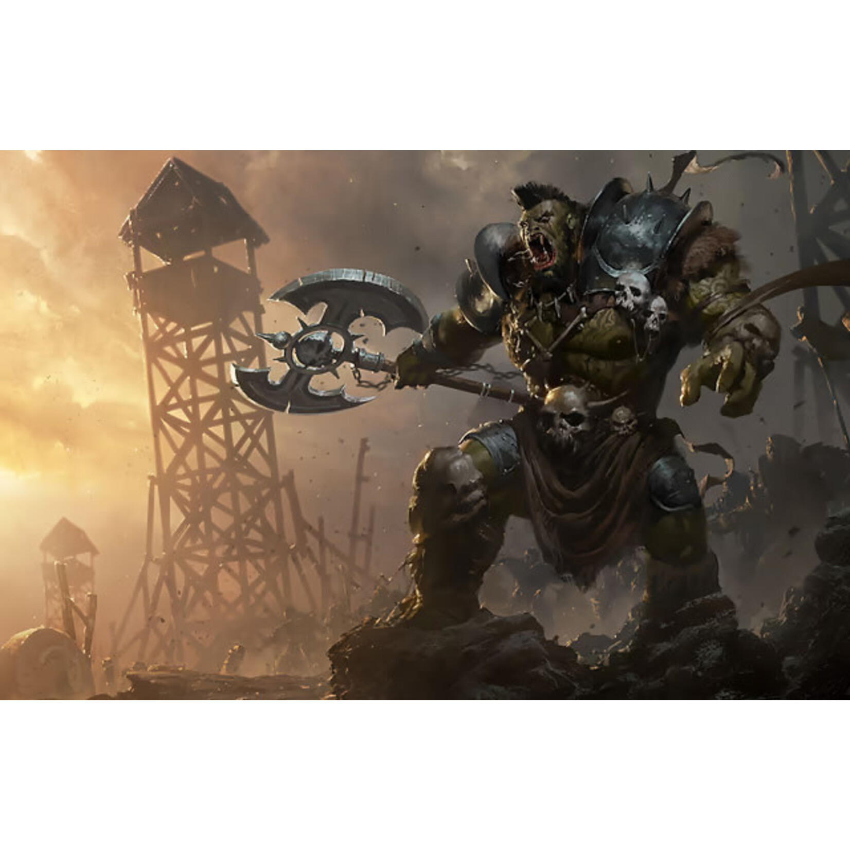 Greg Rutkowski - Fantasy - Orc Overlord (45x32)