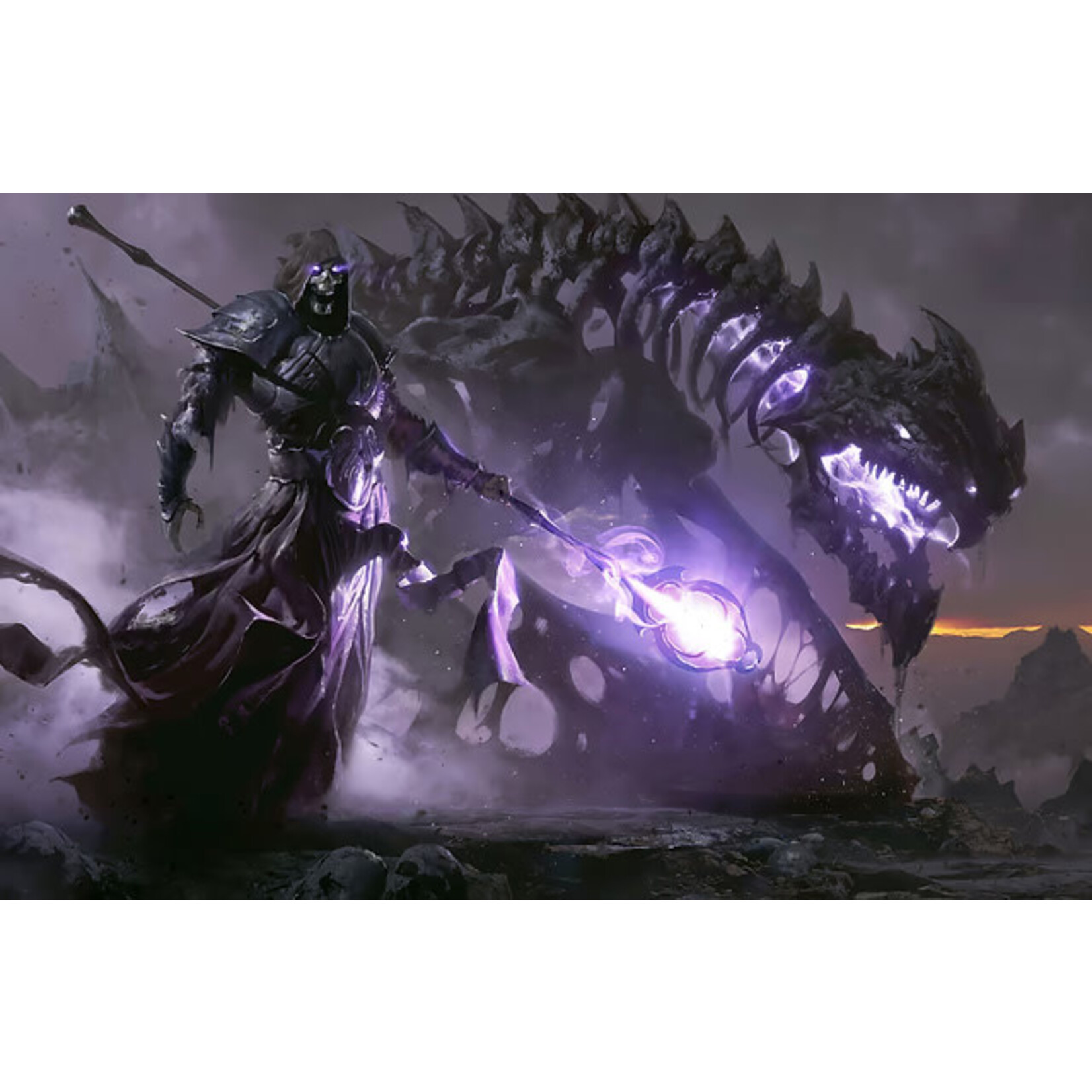 Greg Rutkowski - Fantasy - Undead Overlord (45x32)