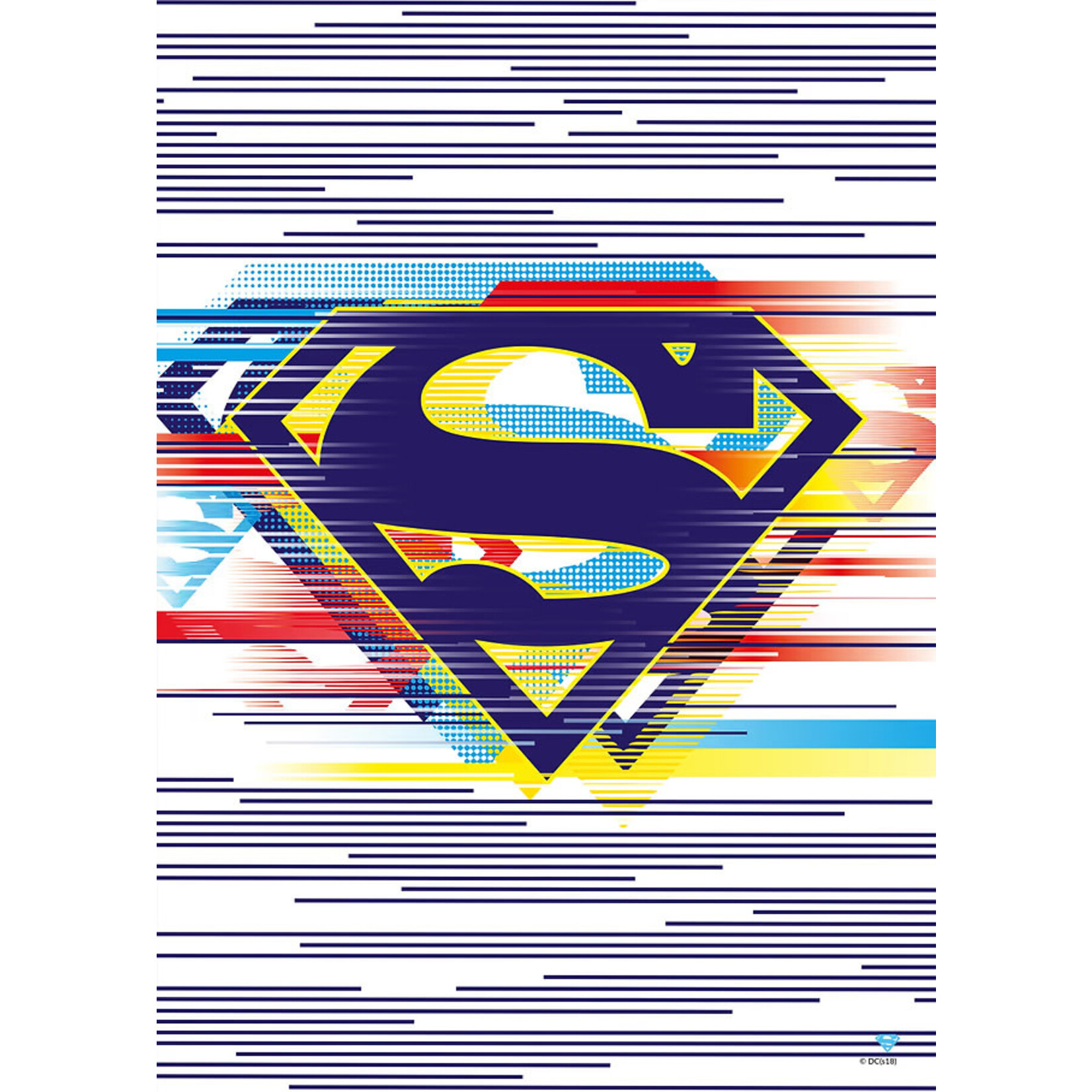 DC Comics - Symbols Of Hope - Outlined (45x32)