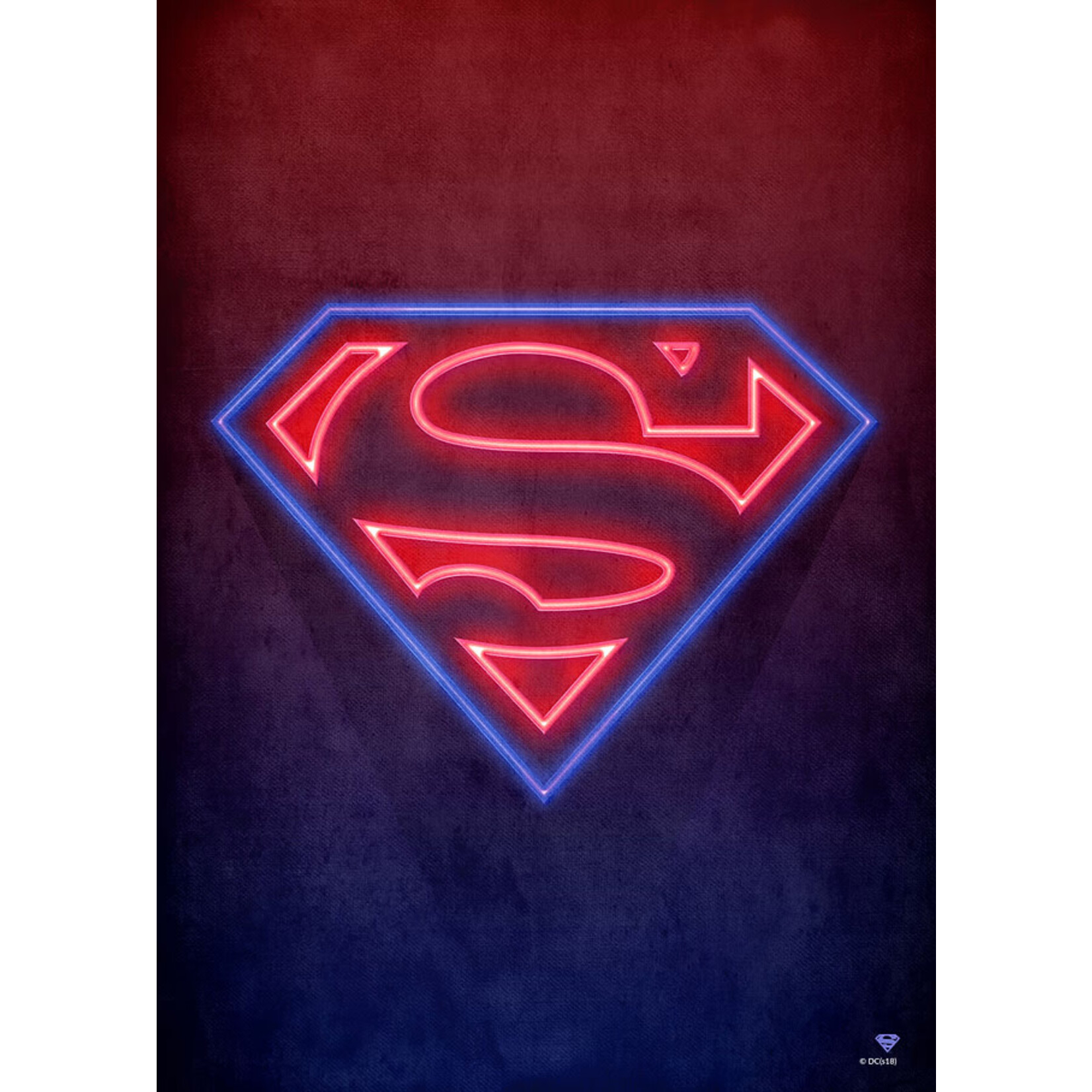DC Comics - Symbols Of Hope - Neon (45x32)