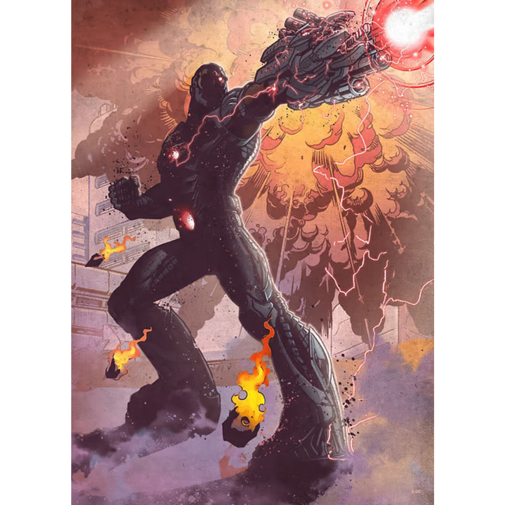 DC Comics - Classic Heroes Posters - Cyborg (45x32)