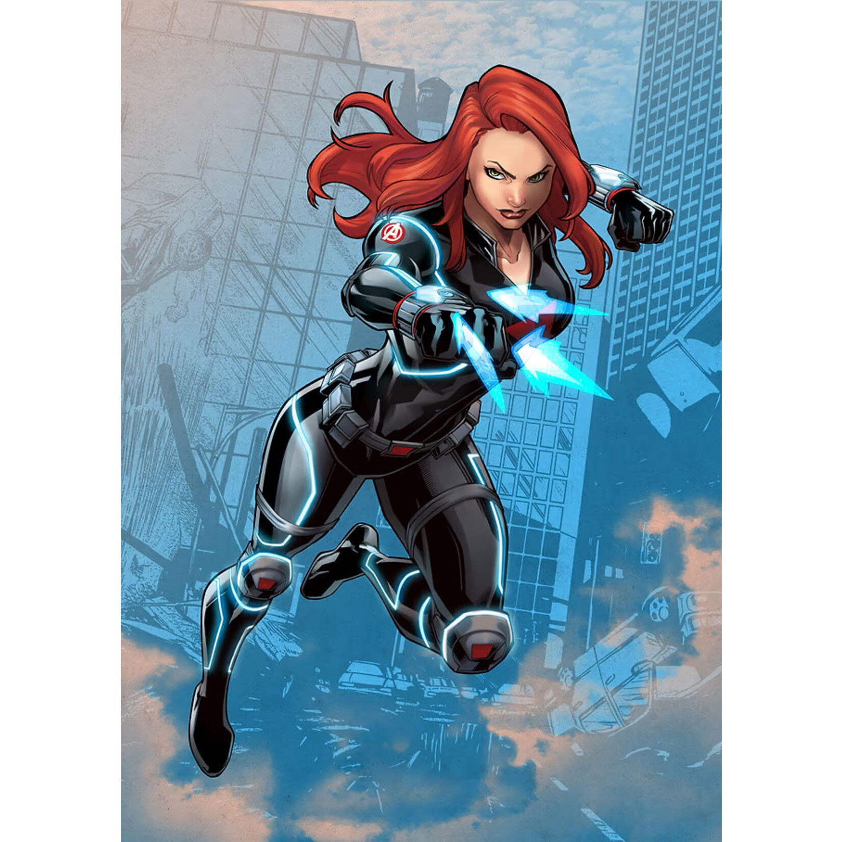Marvel - Mightiest Heroes -Black Widow (45x32)