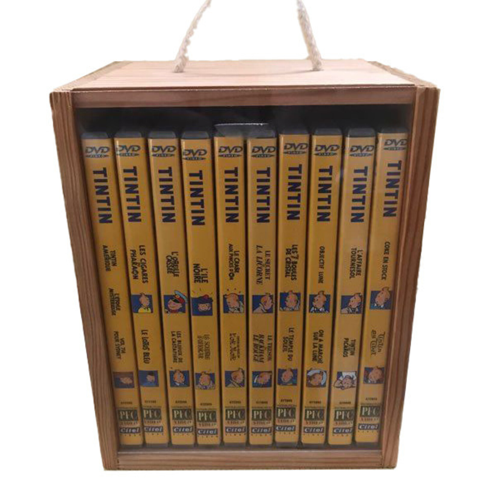 Tintin (Wooden Box 10 DVD)
