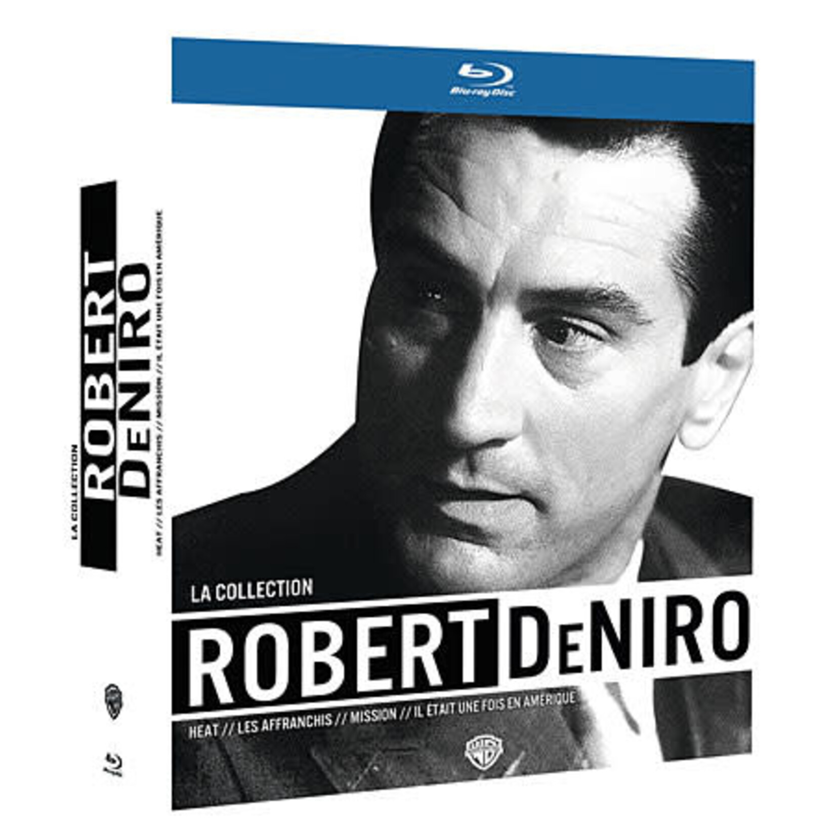 Robert De Niro 4 films Blu-ray (une fois en Amérique + Les affranchis + Heat + Mission)