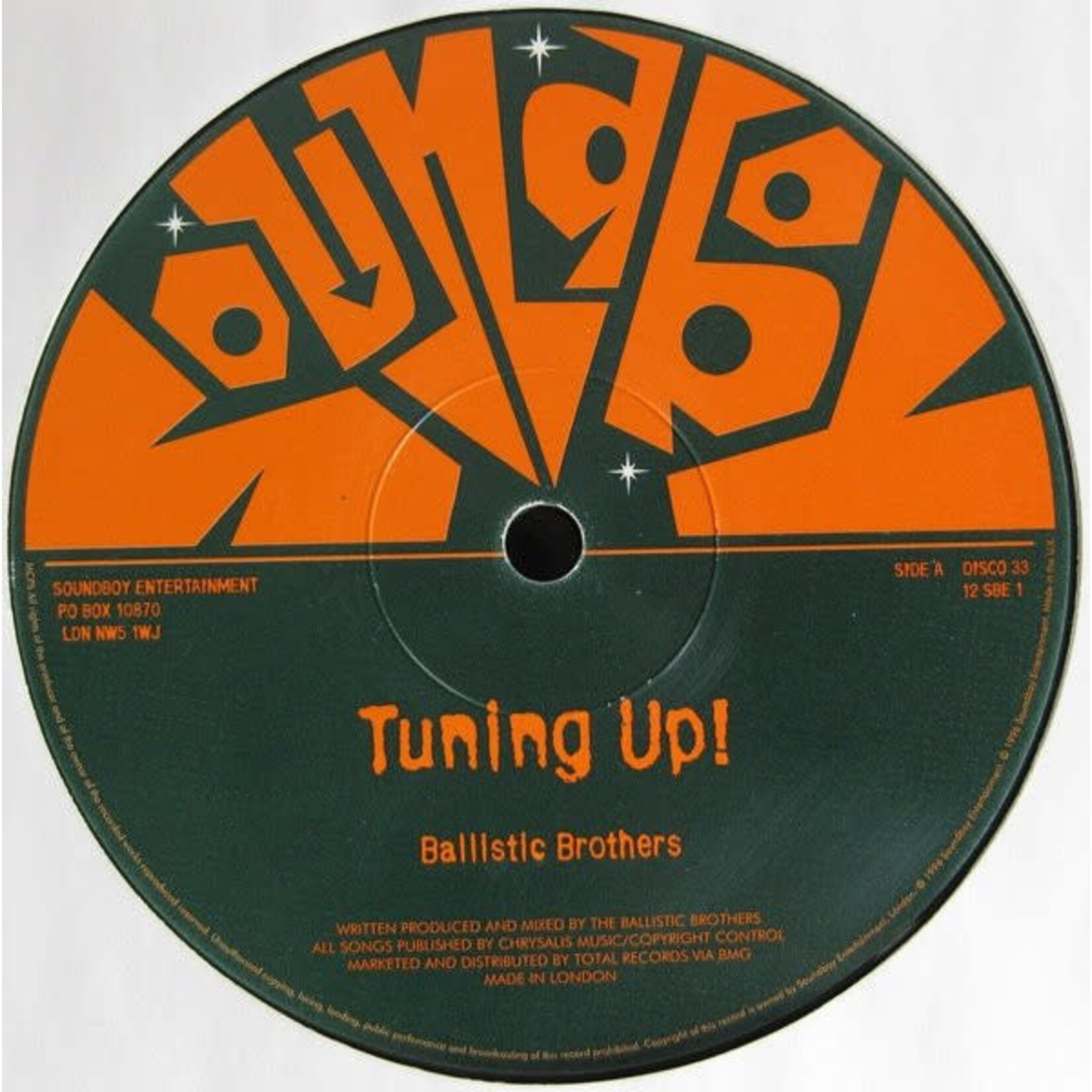 Ballistic Brothers – Tuning Up! / Future James (VG)