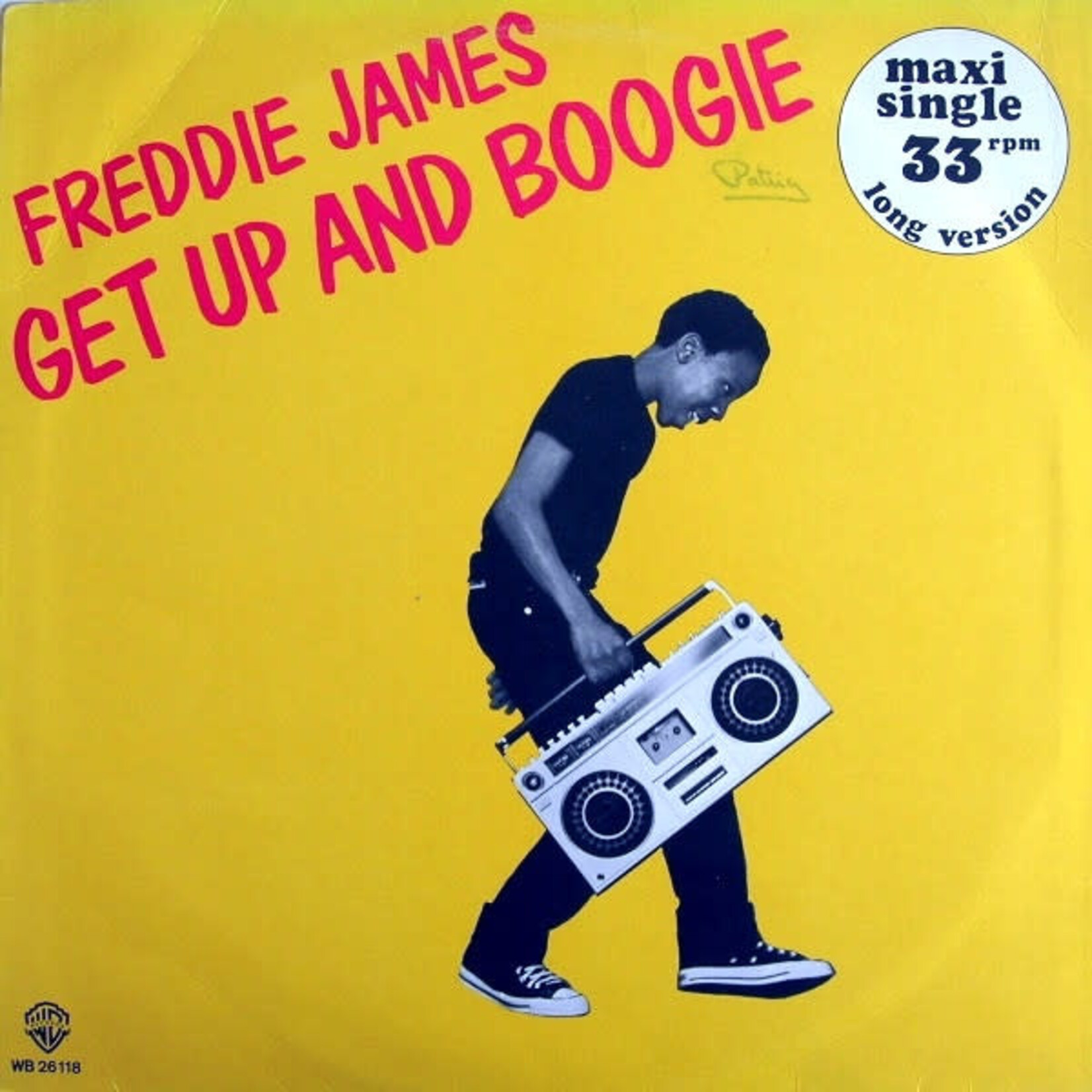 Freddie James – Get Up And Boogie (Long Version) (VG)