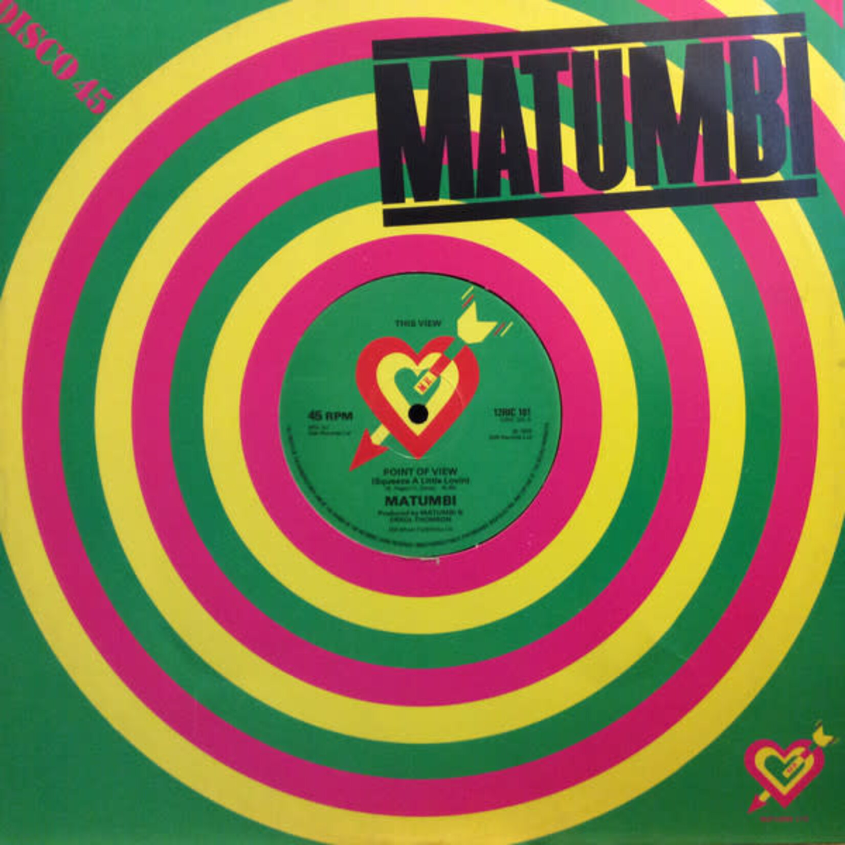 Matumbi – Point Of View (Squeeze A Little Lovin) (VG)