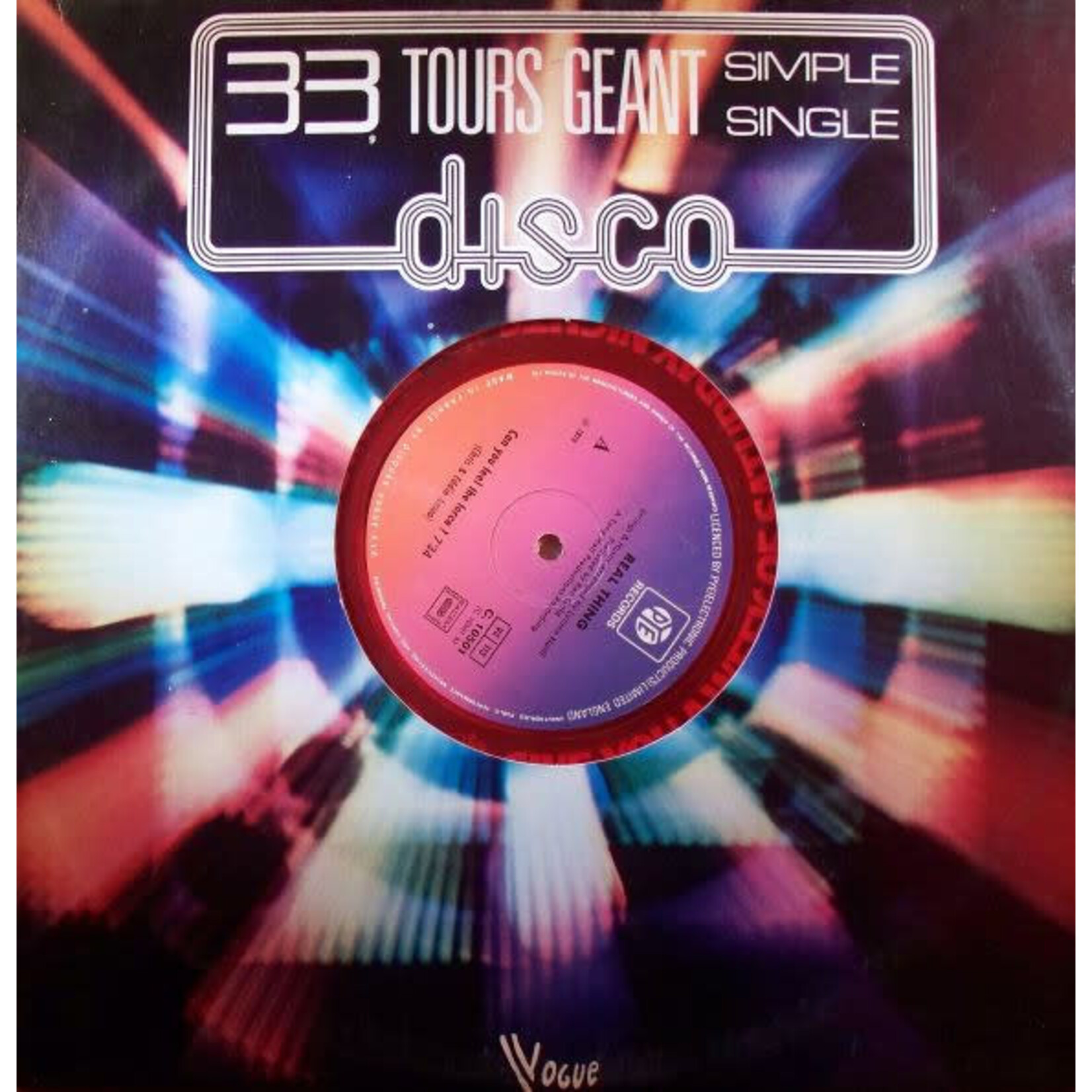 Real Thing – Can You Feel The Force? (VG)