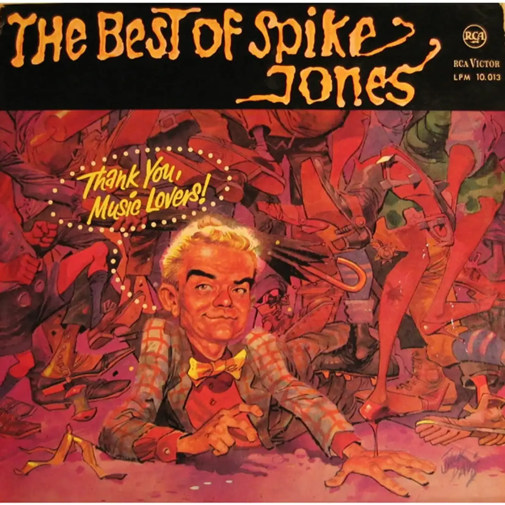 Spike Jones And His City Slickers – The Best Of Spike Jones And His City Slickers (G+)