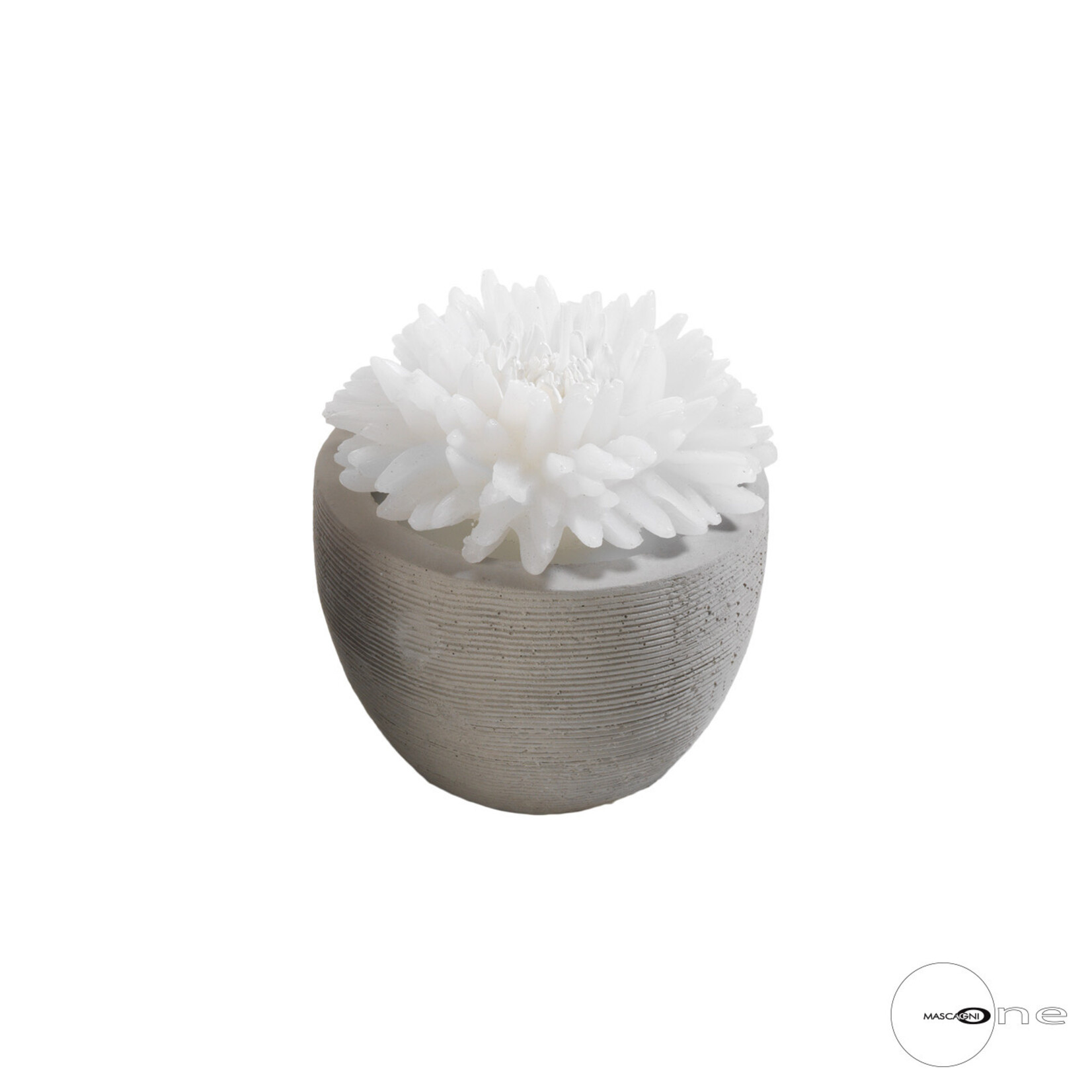 Mascagni O1494 Candle Diam.9,5 - Col.White
