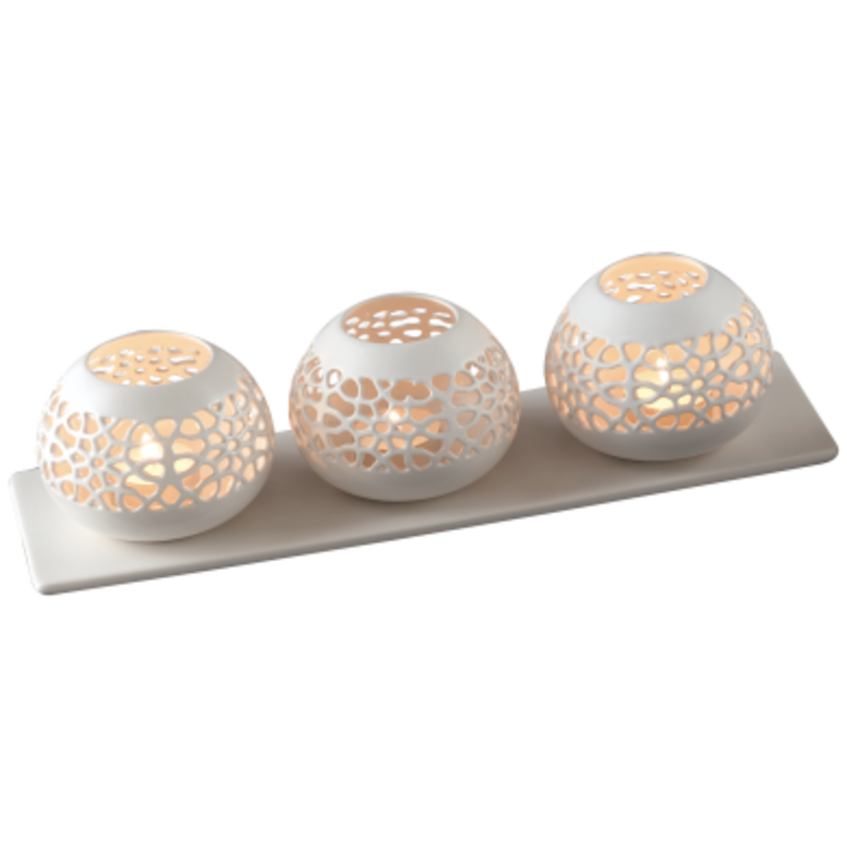 Mascagni O377 Candle Holder - Col.White