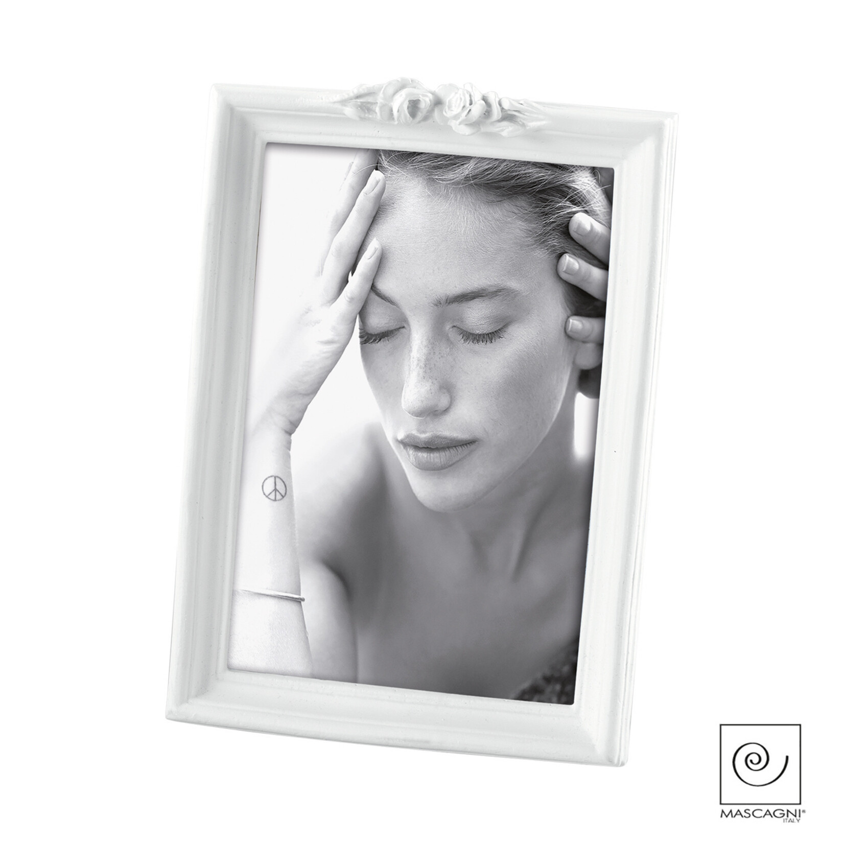 Mascagni A1049 Photo Frame 10X15 - Col.White