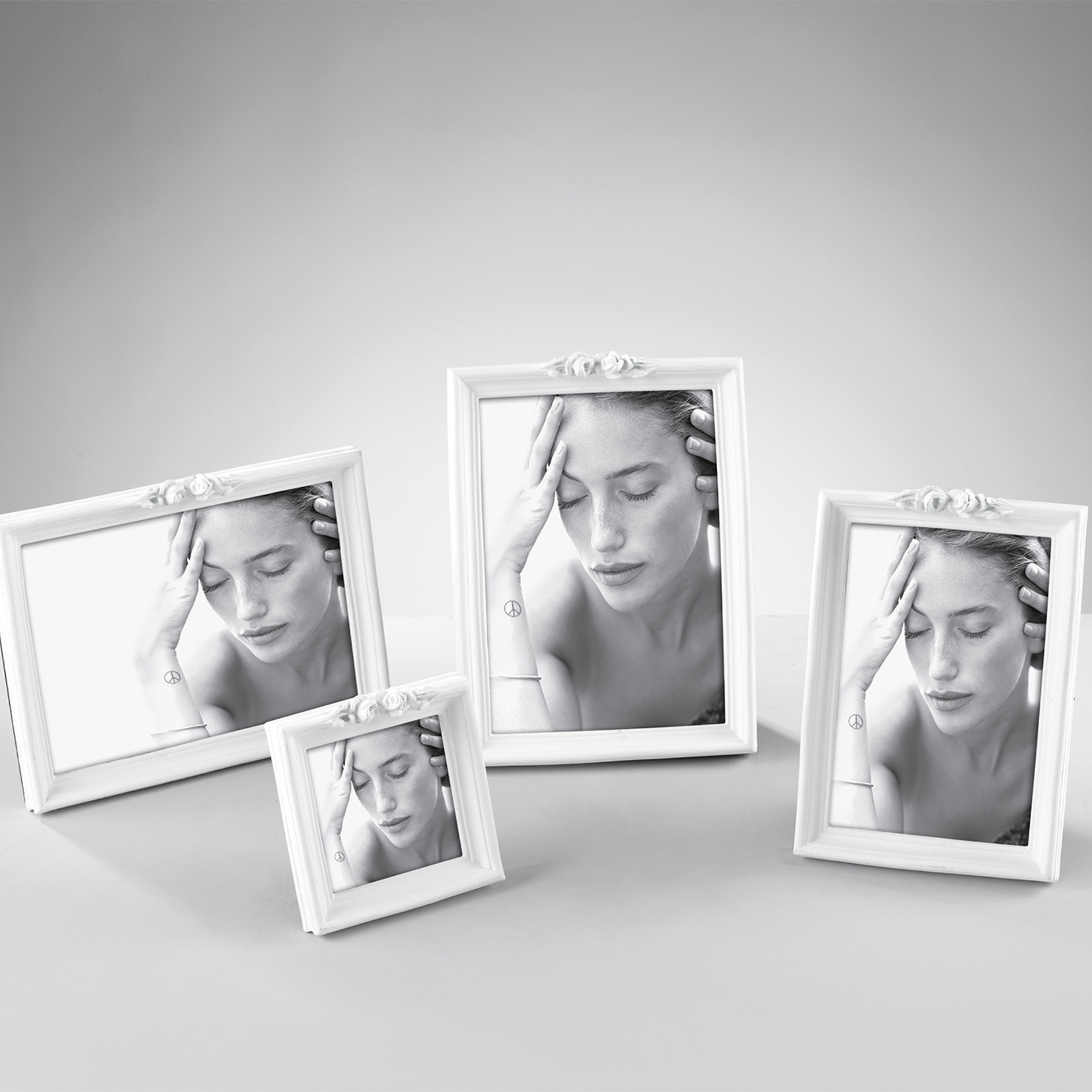 Mascagni A1050 Photo Frame 13X18 - Col. White