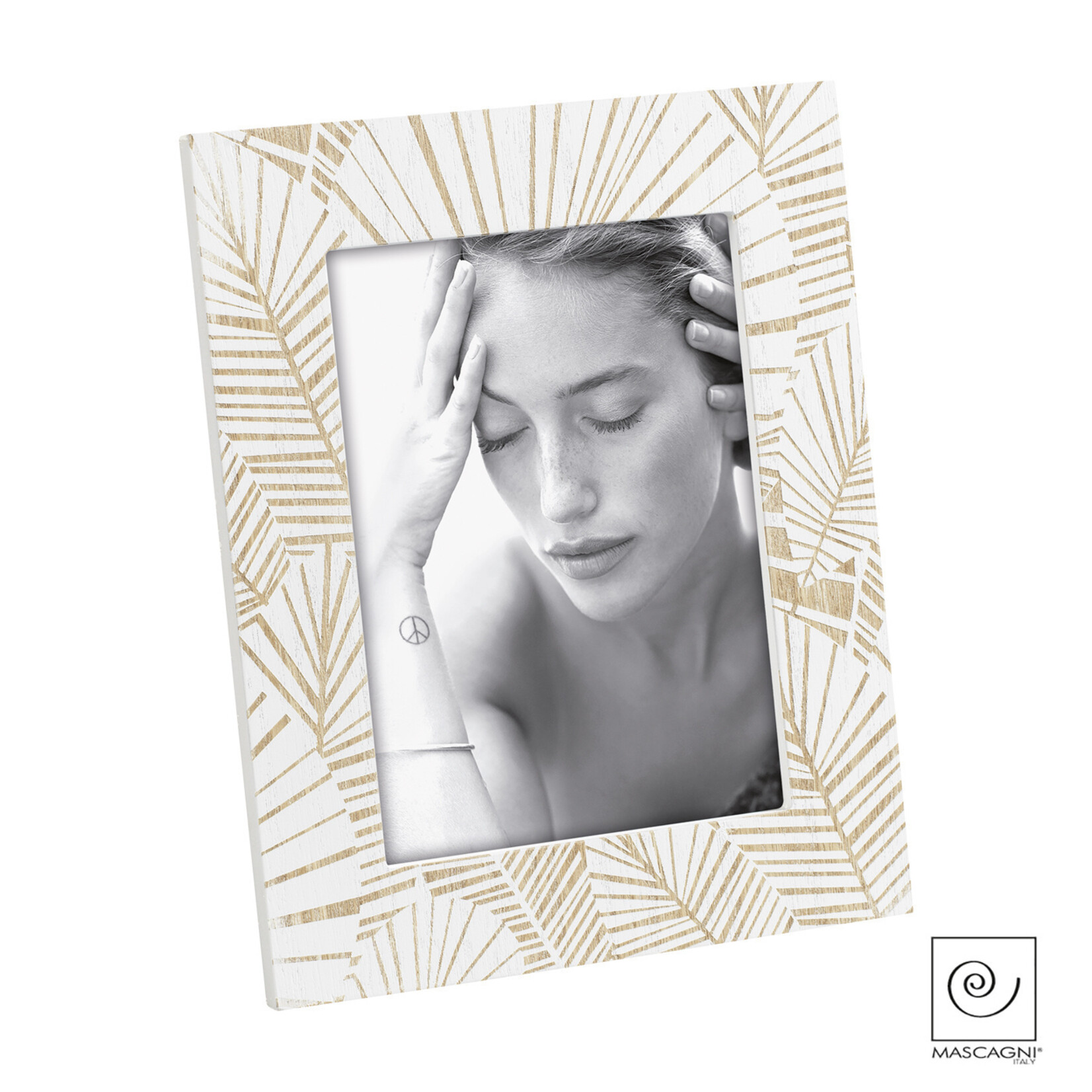 Mascagni A1085 Photo Frame 13X18 - Col.White