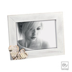 Mascagni A464 Heart Photo Frame - Col. White