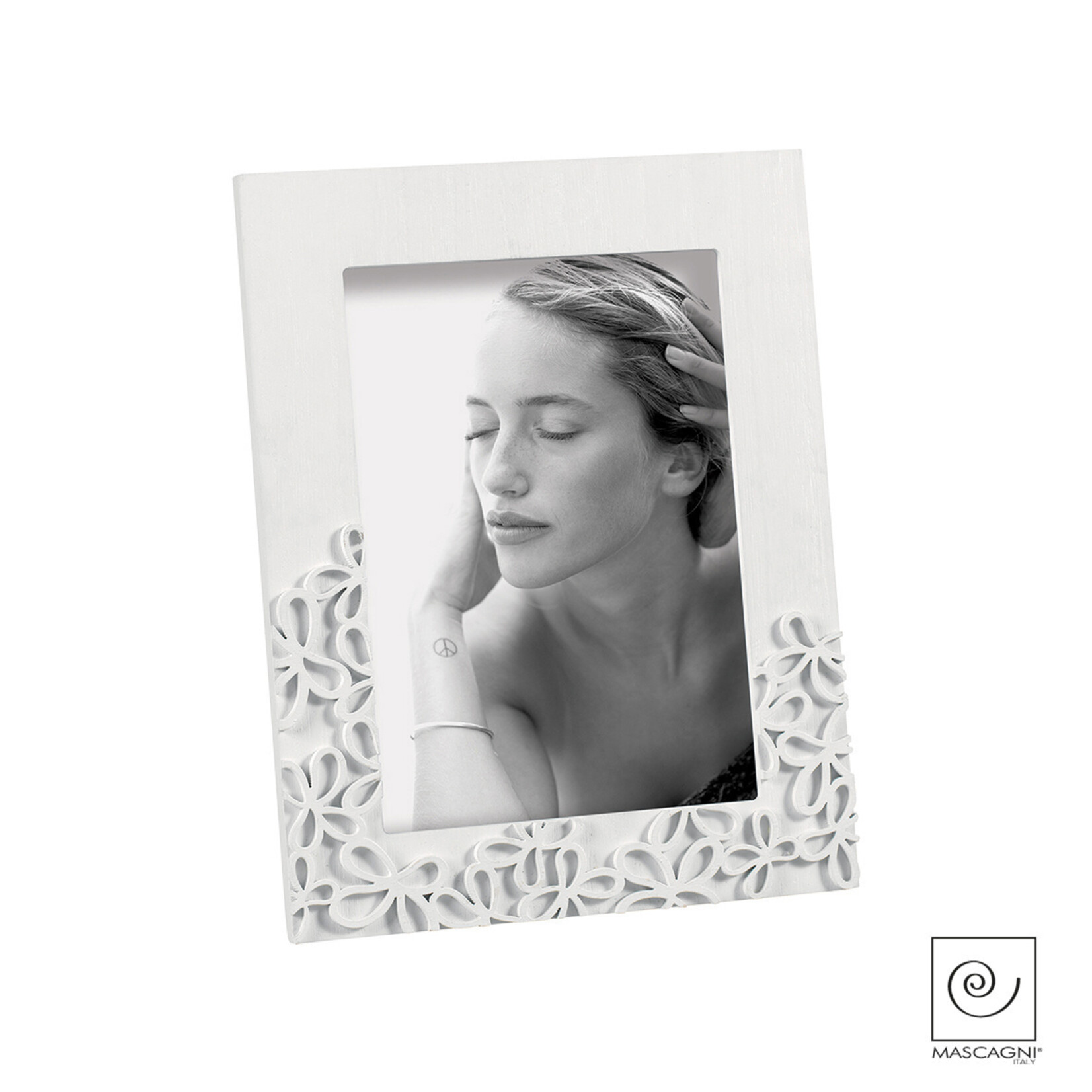 Mascagni A661 Photo Frame 13X18 - Col. White