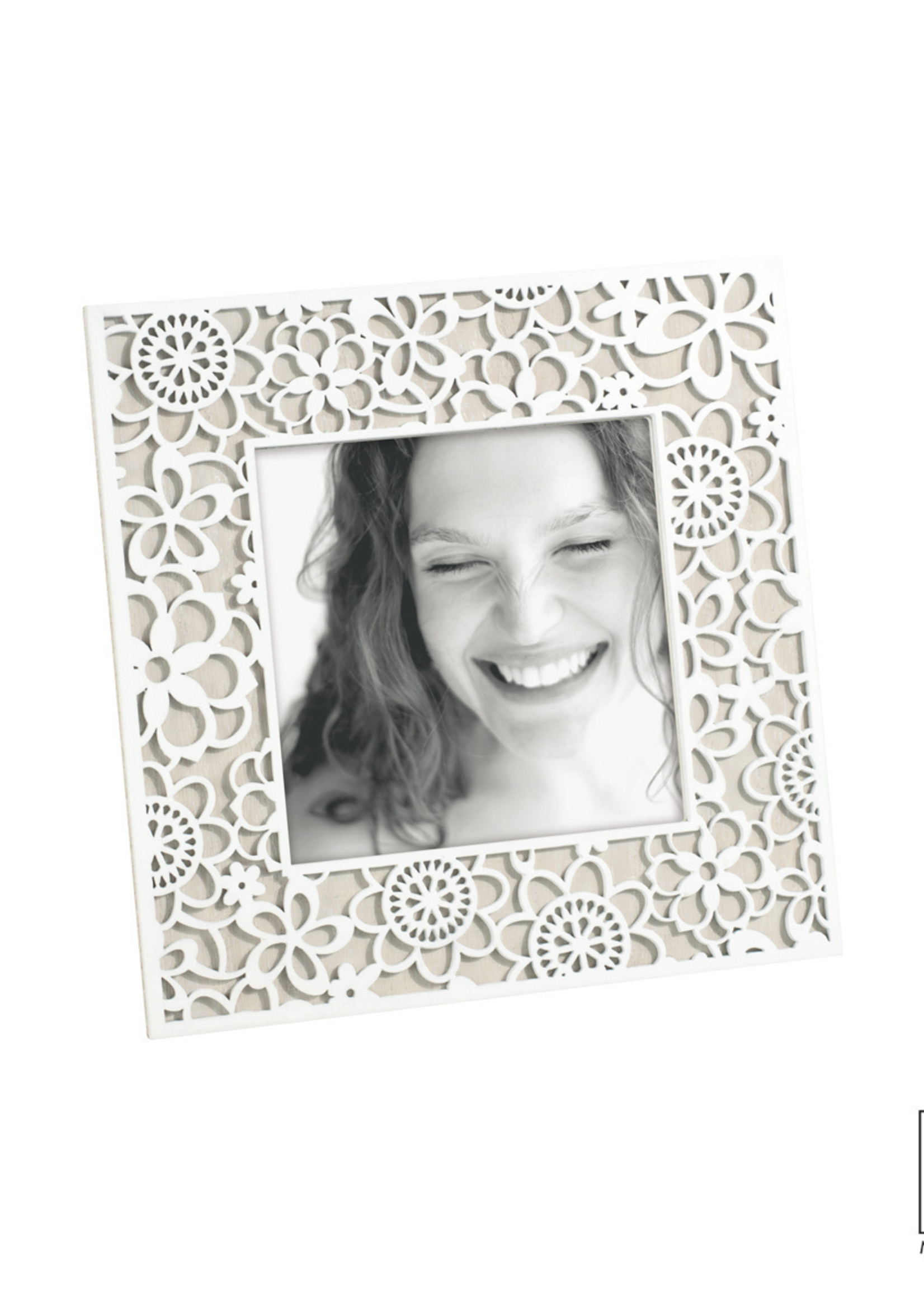 Mascagni A772 Photo Frame 13X13 - Col. White