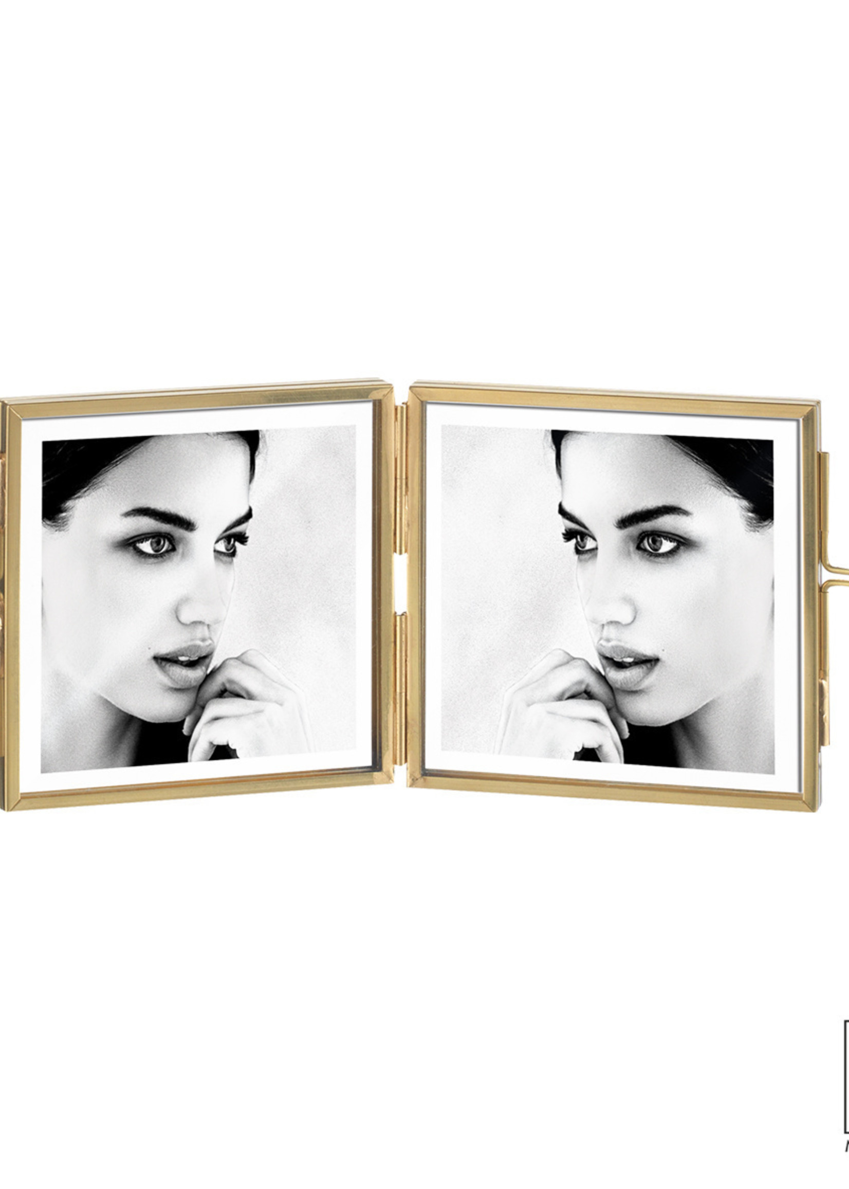 Mascagni A858 Multiple Frame 13X18 In Brass