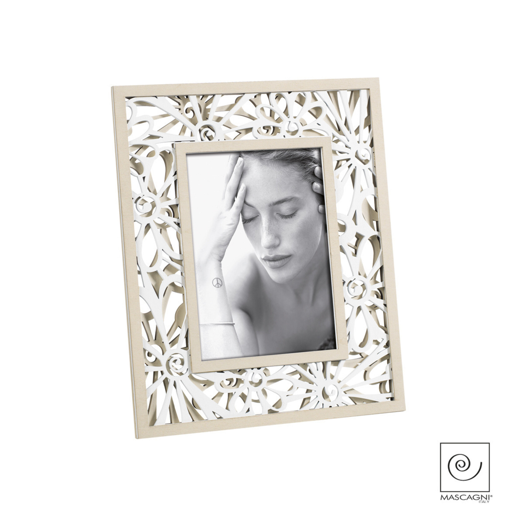 Mascagni A892 Photo Frame 13X18 - Col.White