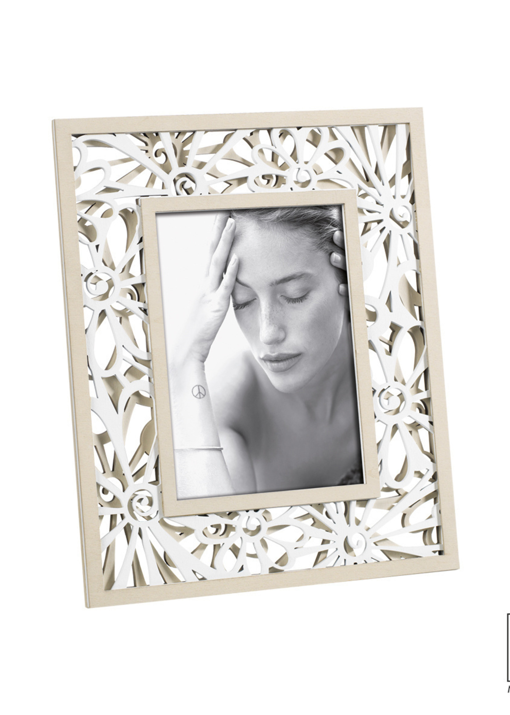 Mascagni A892 Photo Frame 13X18 - Col.White