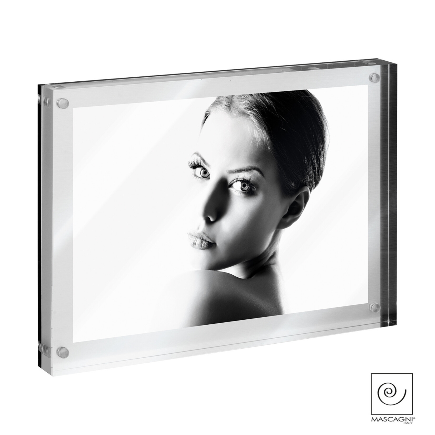 Mascagni A1037 Photo Frame 13X18 - Col. Silver