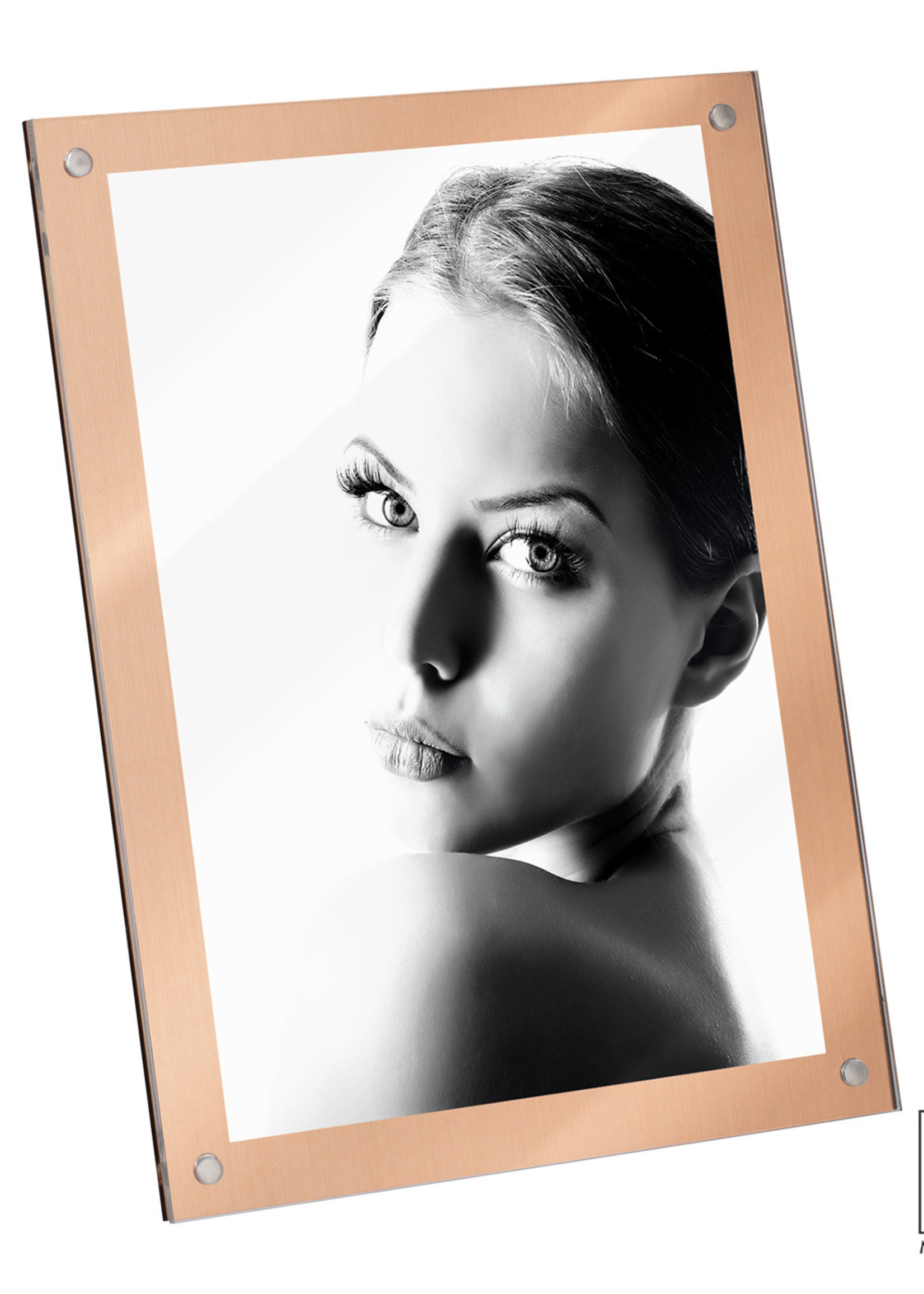 Mascagni A1038 Photo Frame 13X18 - Col. Copper