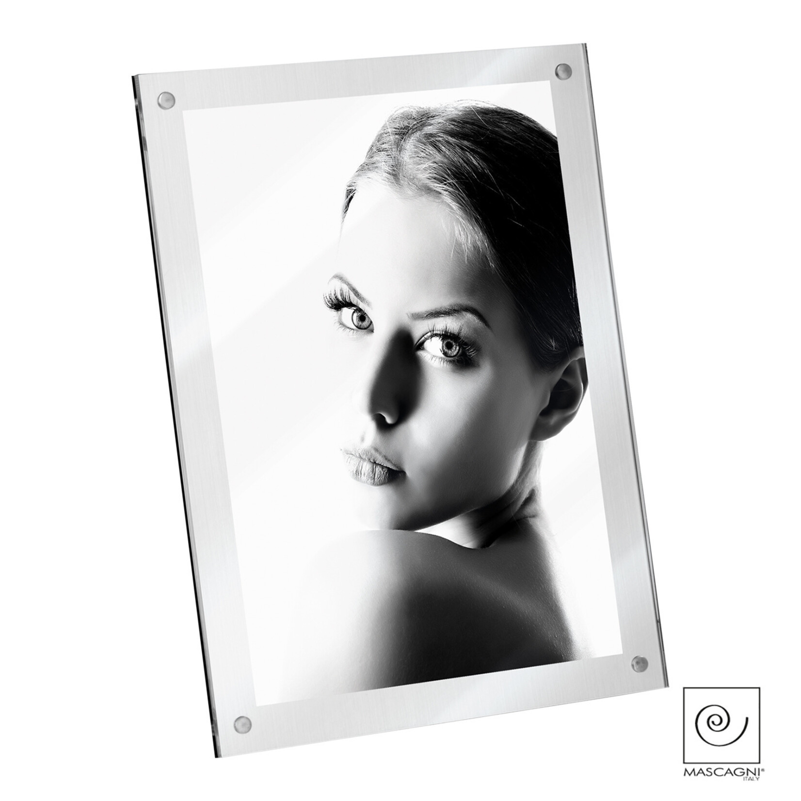 Mascagni A1038 Photo Frame 13X18 - Col. Silver