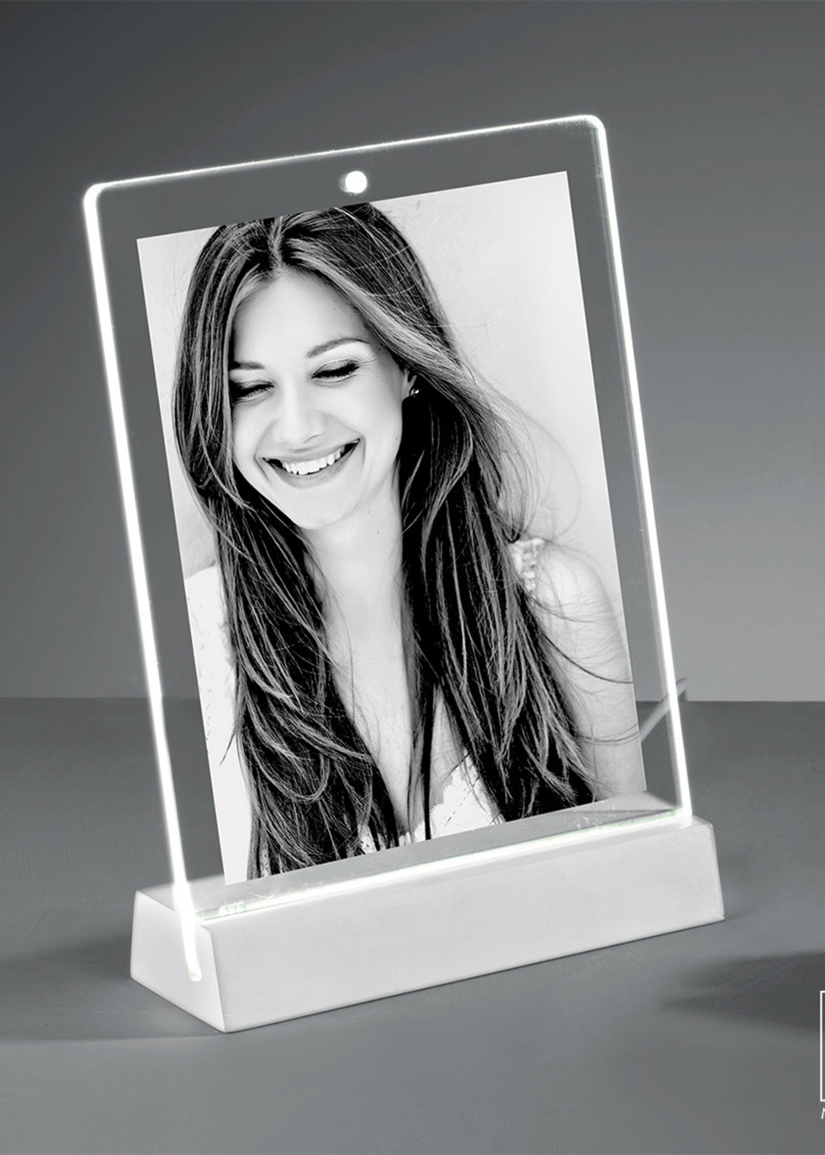 Mascagni Edge Photo Frame Led 13X18 - Col.White