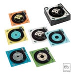 Mascagni A1048 Set 6 Under Glasses Cm.10X10