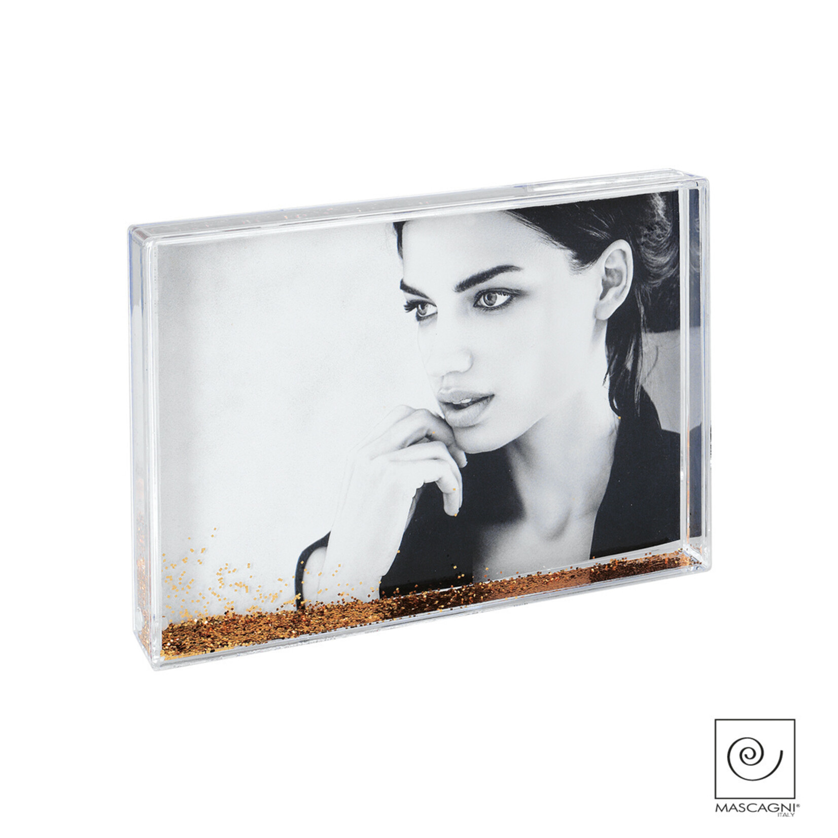 Mascagni A843 Photo Frame 5,4X8,5 - Col.Silver