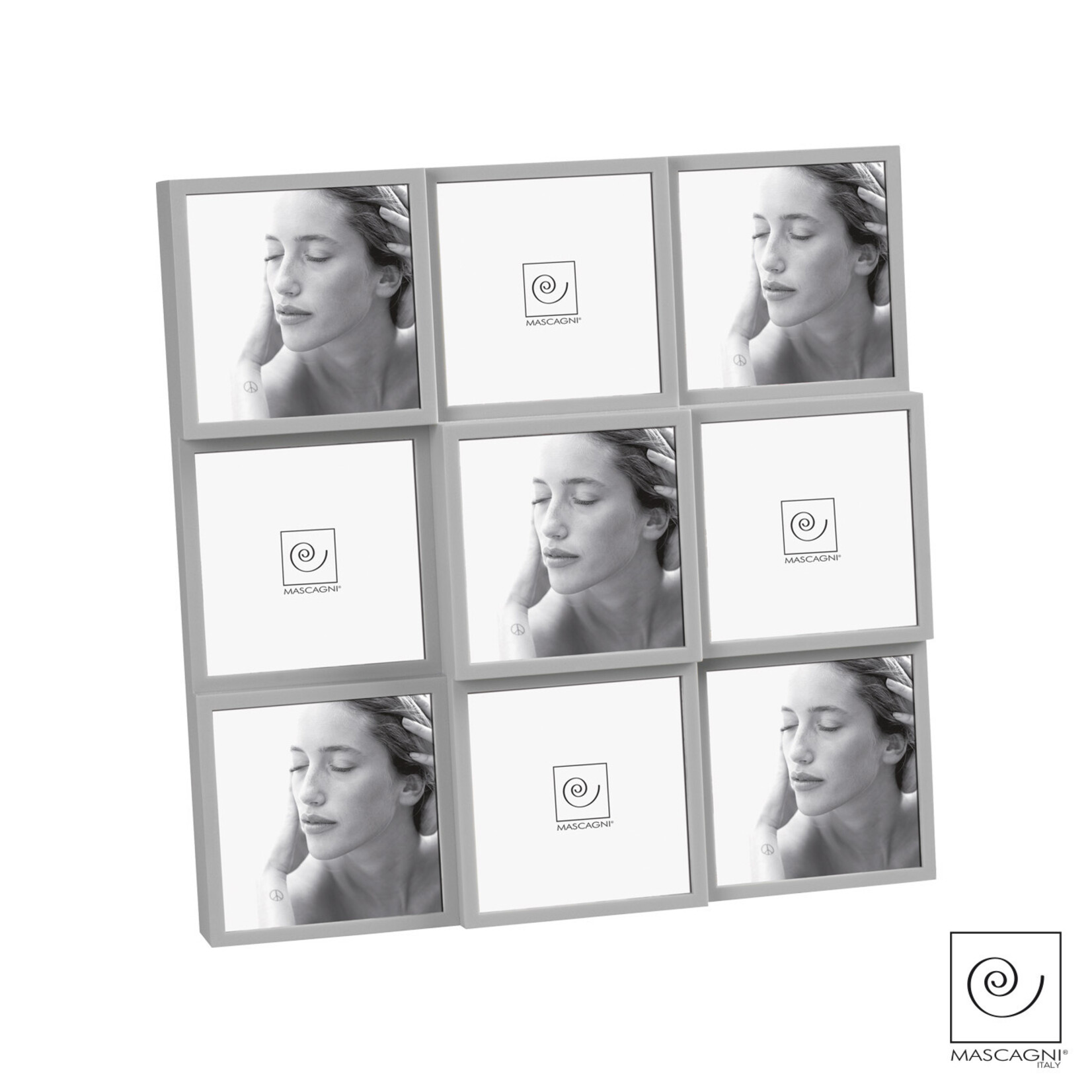Mascagni A907 Multiple Frame 9 Photos Col.Grey